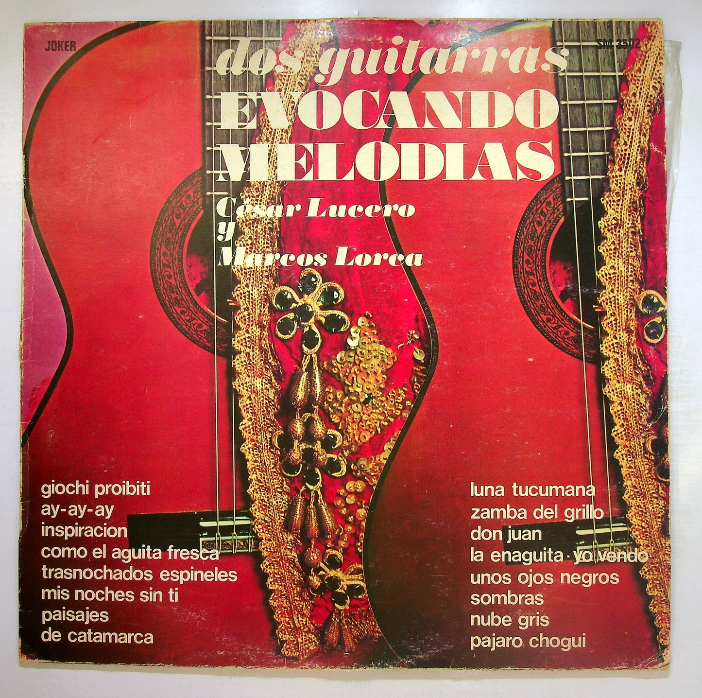 EBOND Cesar Lucero - Dos Guitarras Evocando Melodias Vinile V107074