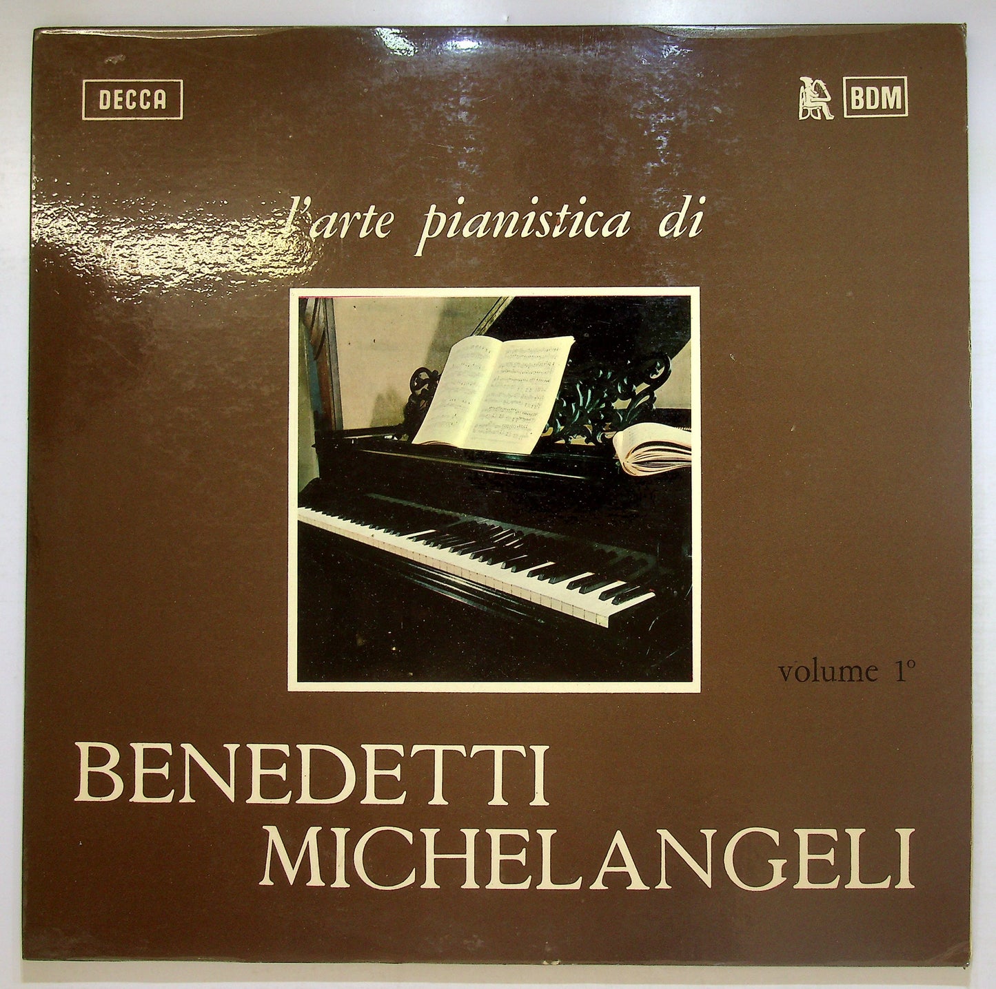EBOND L'Arte Pianistica Di Michelangeli Volume 1 Vinile V107077