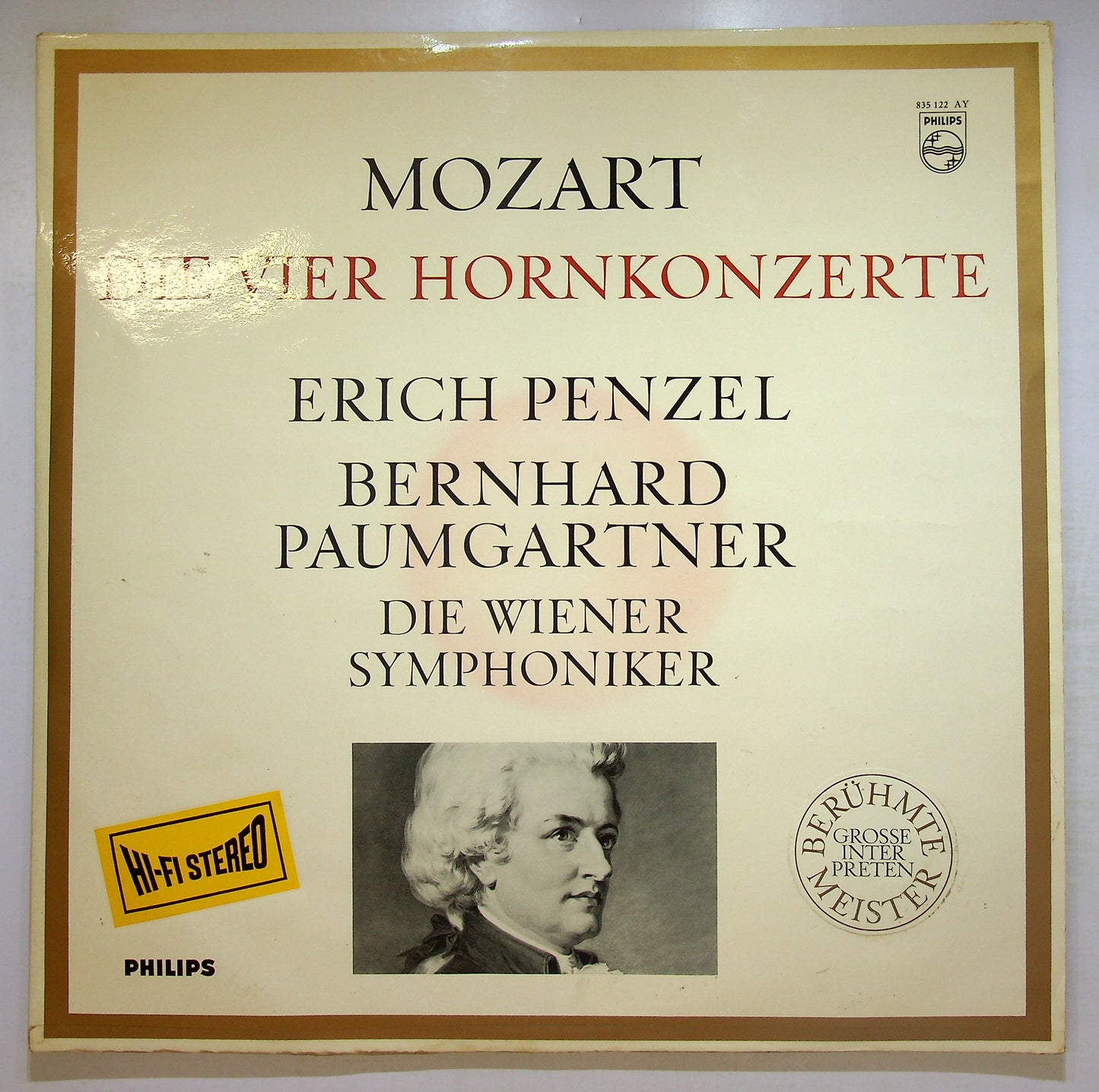 EBOND Mozart - Die Vier Hornkonzerte Vinile V107092