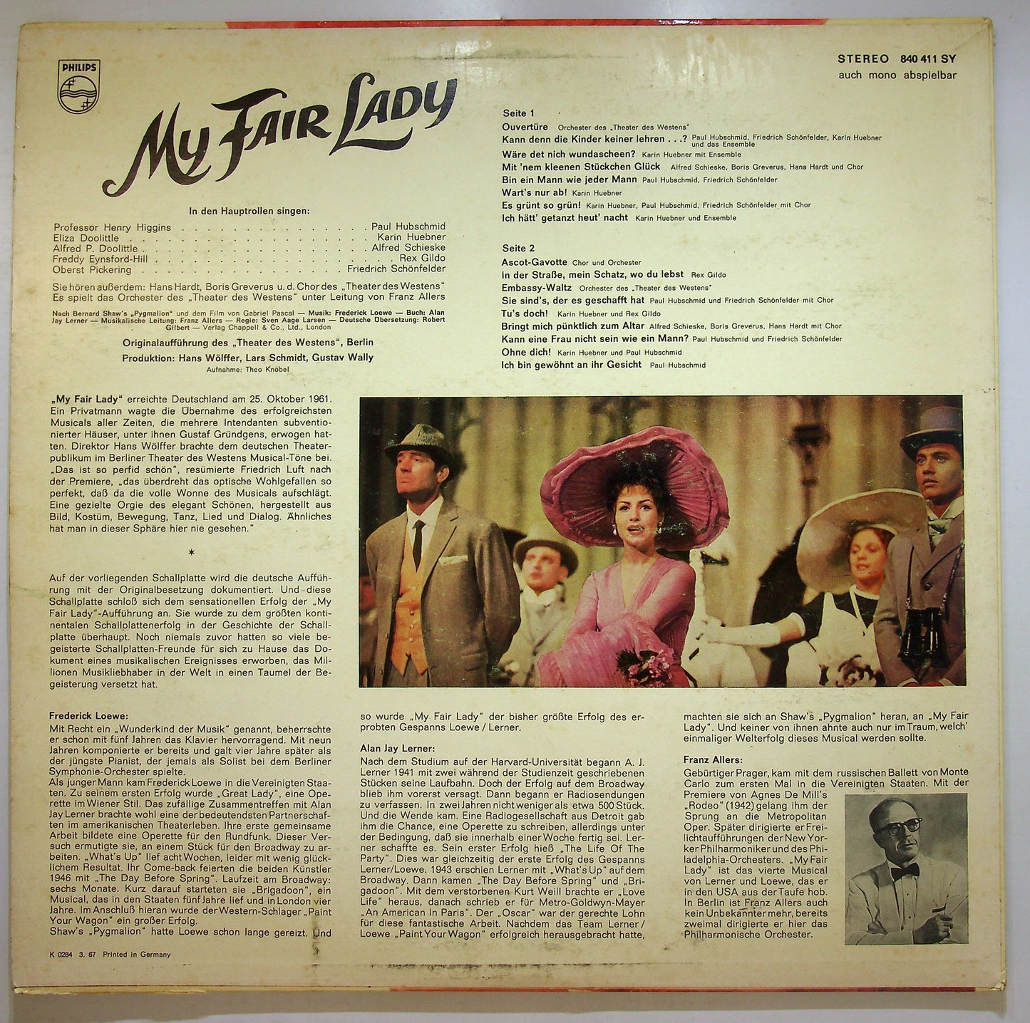 EBOND Various - My Fair Lady Vinile V107097