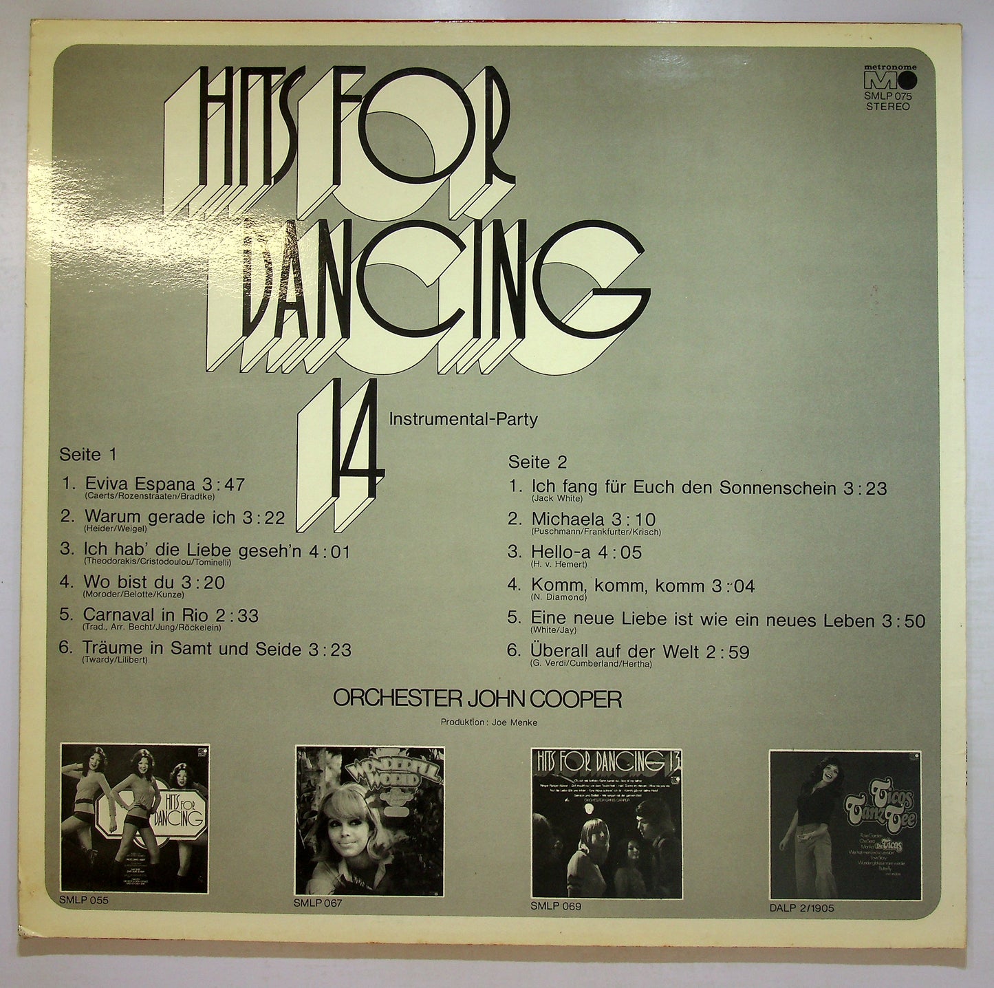 EBOND Orchester John Cooper - Hits For Dancing 14 Vinile V107100