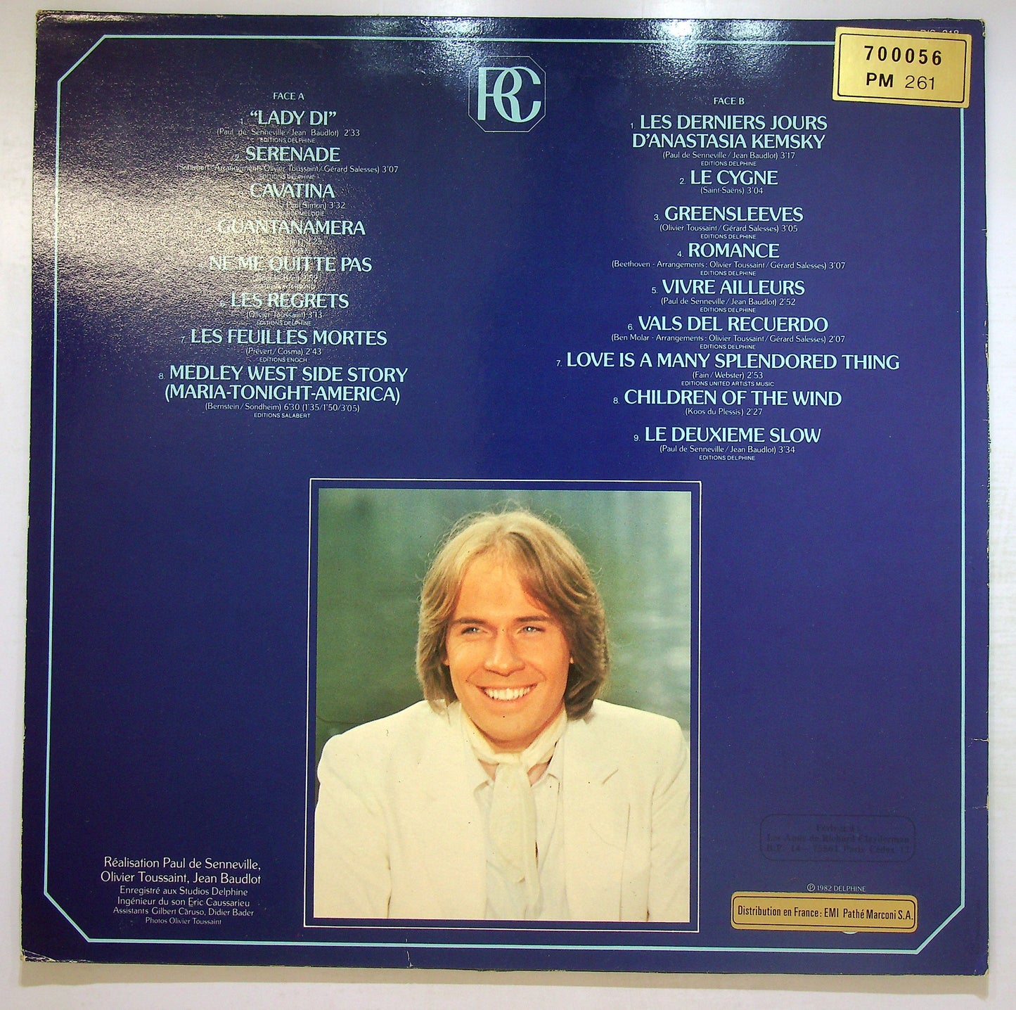 EBOND Richard Clayderman - Reveries N°2 Vinile V107131