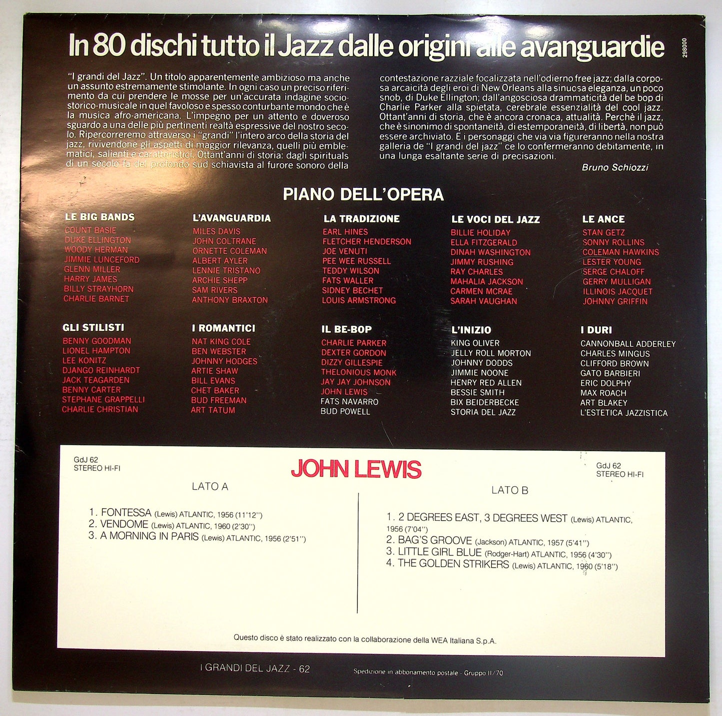 EBOND John Lewis - John Lewis Vinile V108019