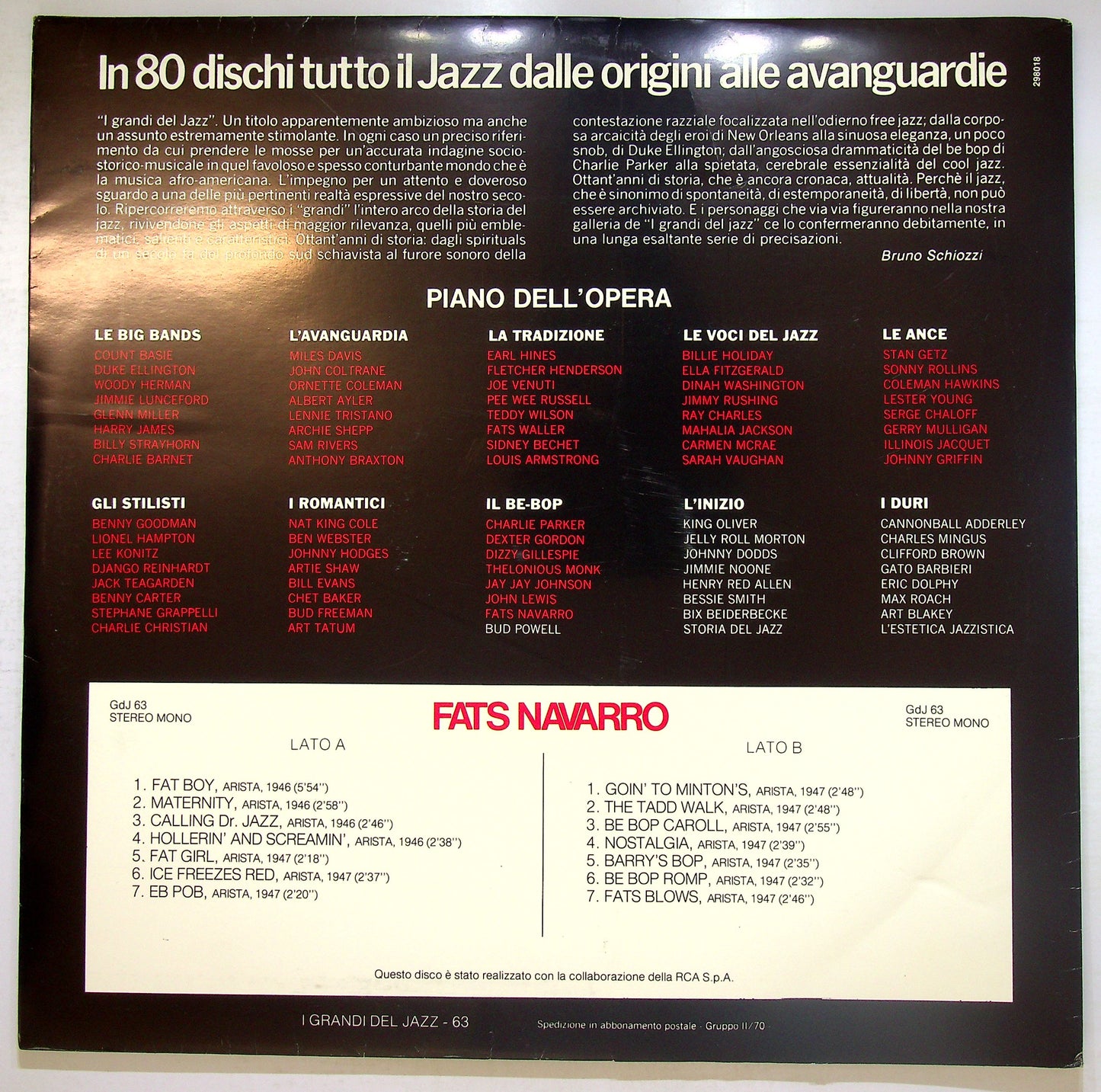 EBOND Fats Navarro - Fats Navarro Vinile V108020