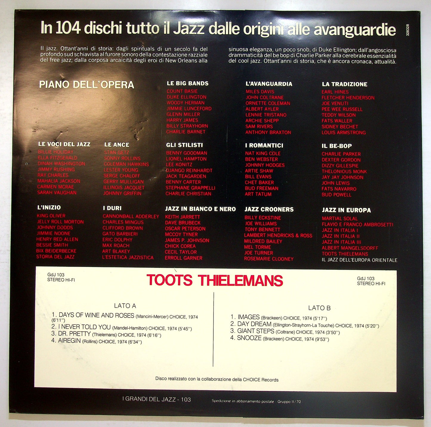 EBOND Toots Thielemans - Toots Thielemans Vinile V108025