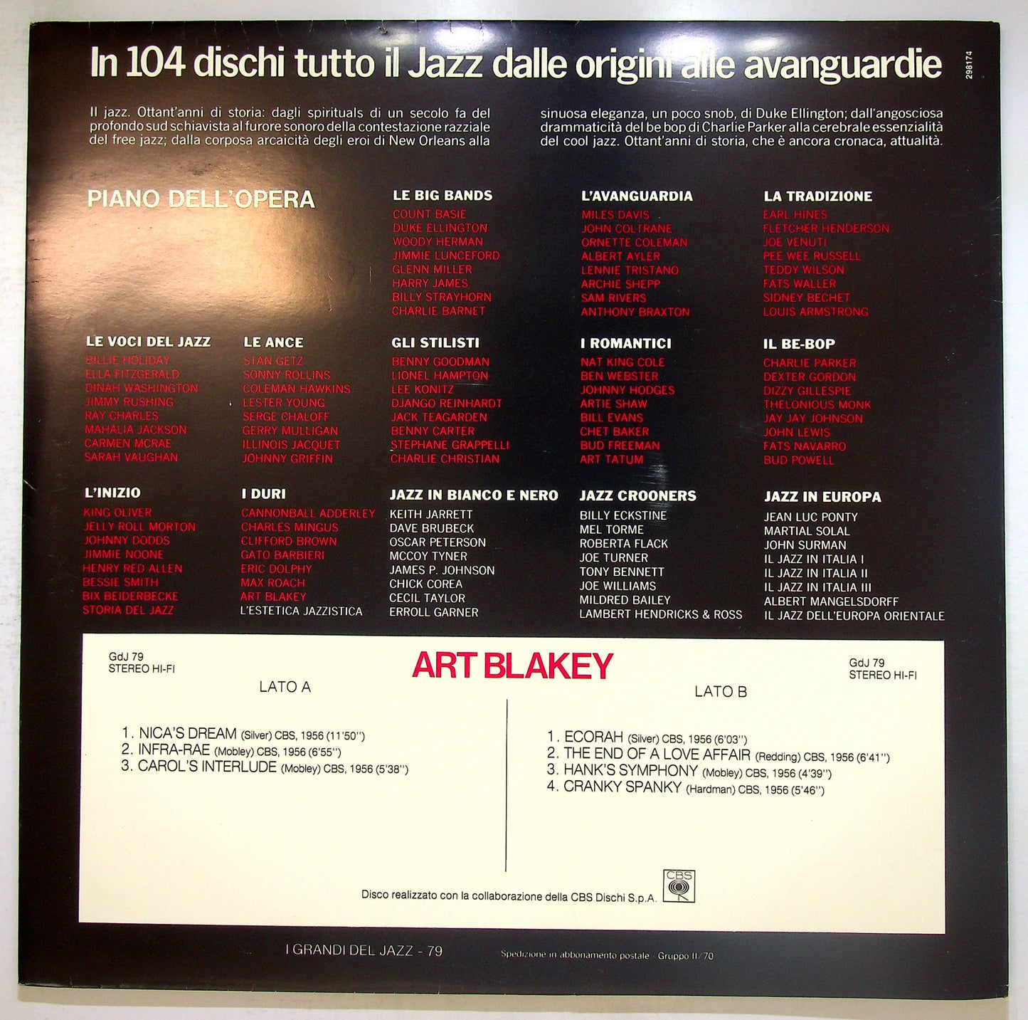 EBOND Art Blakey - Art Blakey Vinile V108042