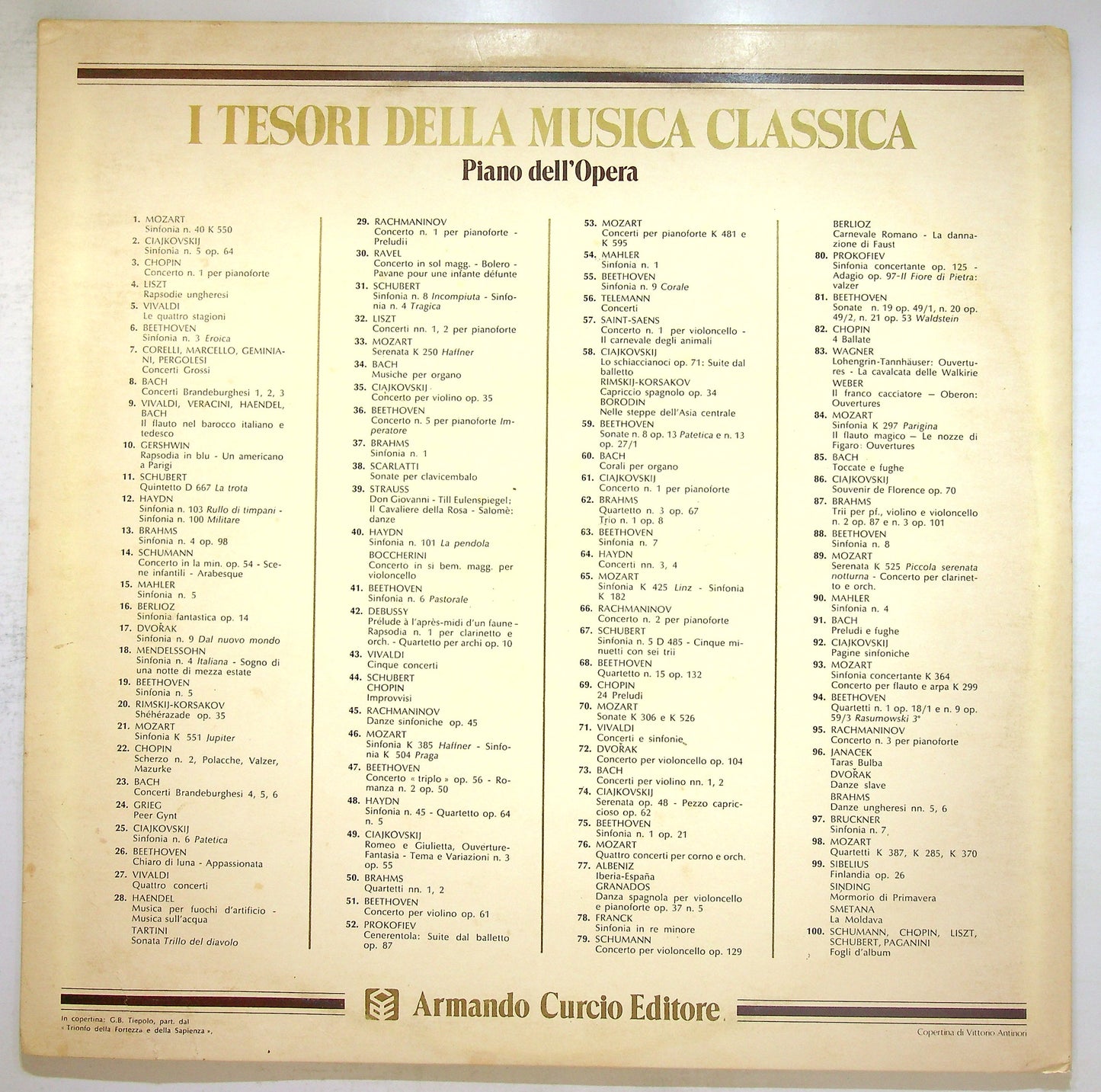 EBOND Mozart - Sinfonia N. 40 K 550 In Sol Min. Vinile V108047