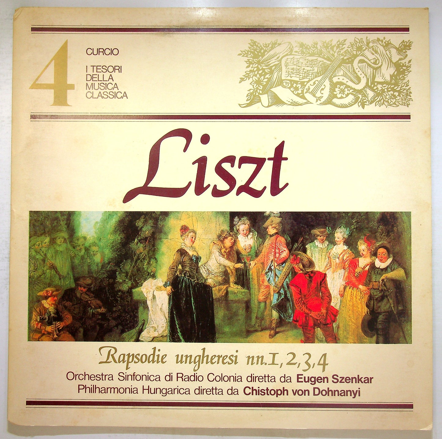 EBOND Liszt - Rapsodie Ungheresi No. 1, 2, 3, 4 Vinile V108050