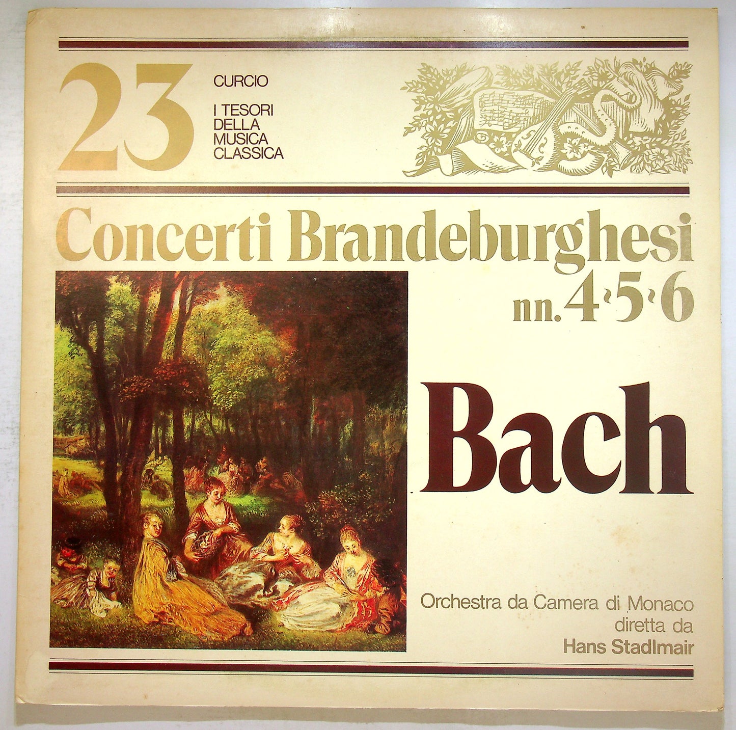 EBOND Bach - Concerti Brandeburghesi No. 4, 5, 6 Vinile V108059