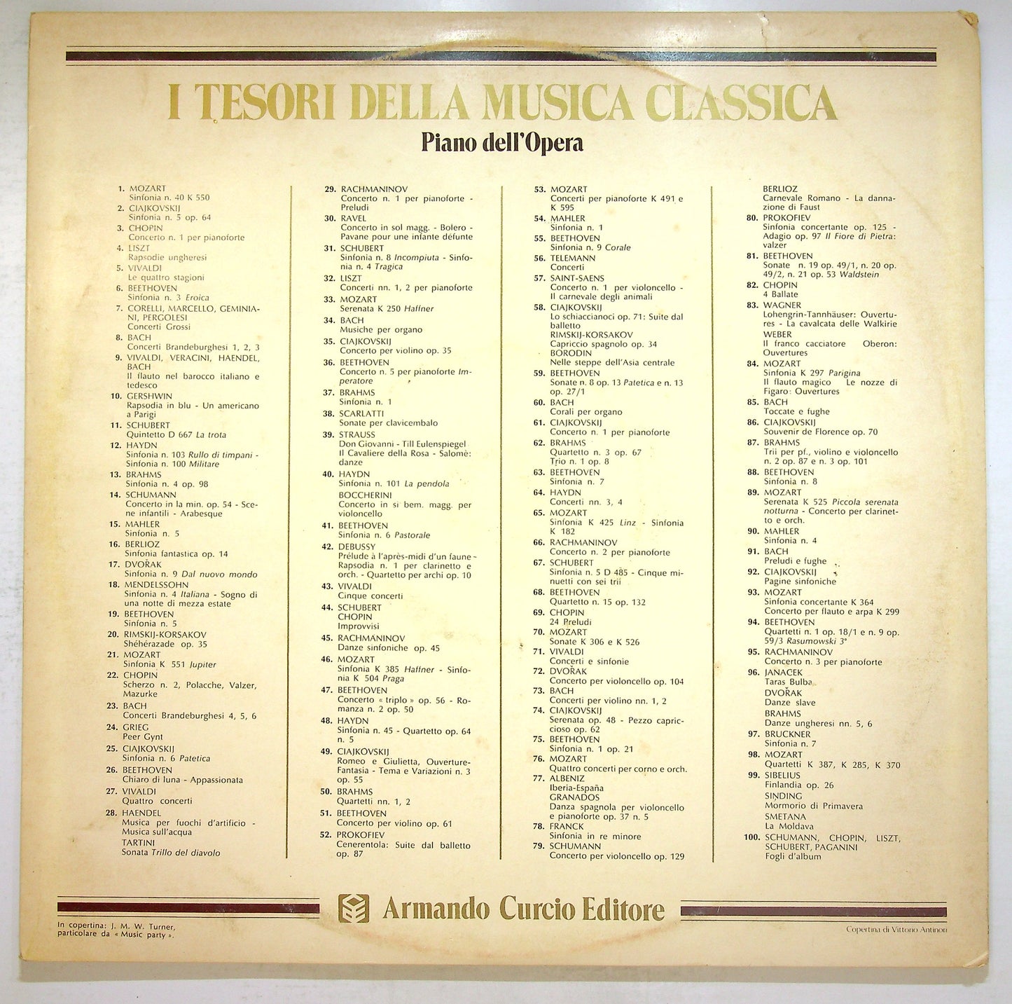 EBOND Schubert - Sinfonia No.8 Incompleta Vinile V108063