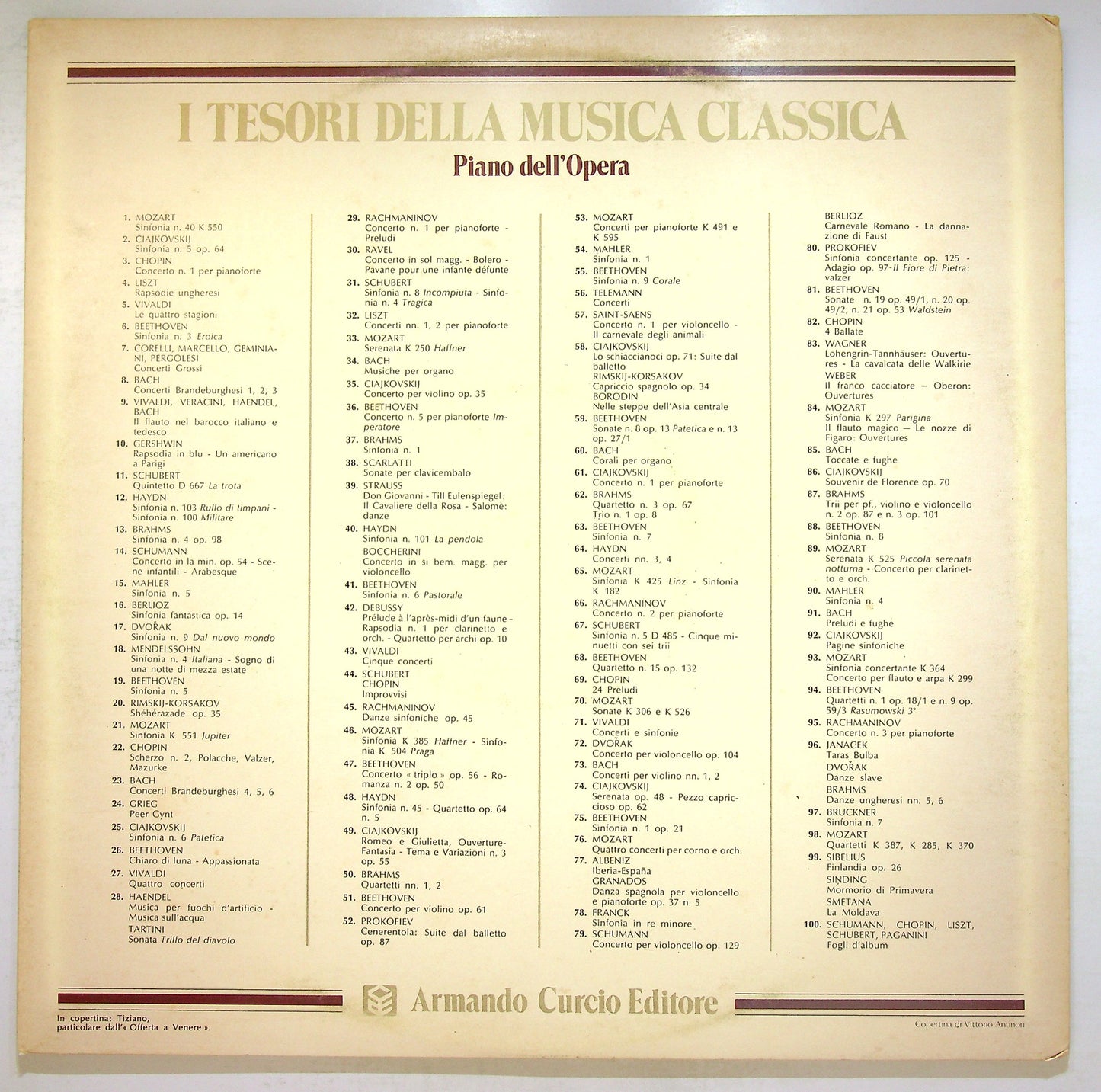EBOND Schumann - Concerto In La Minore Op. 54 Vinile V108067