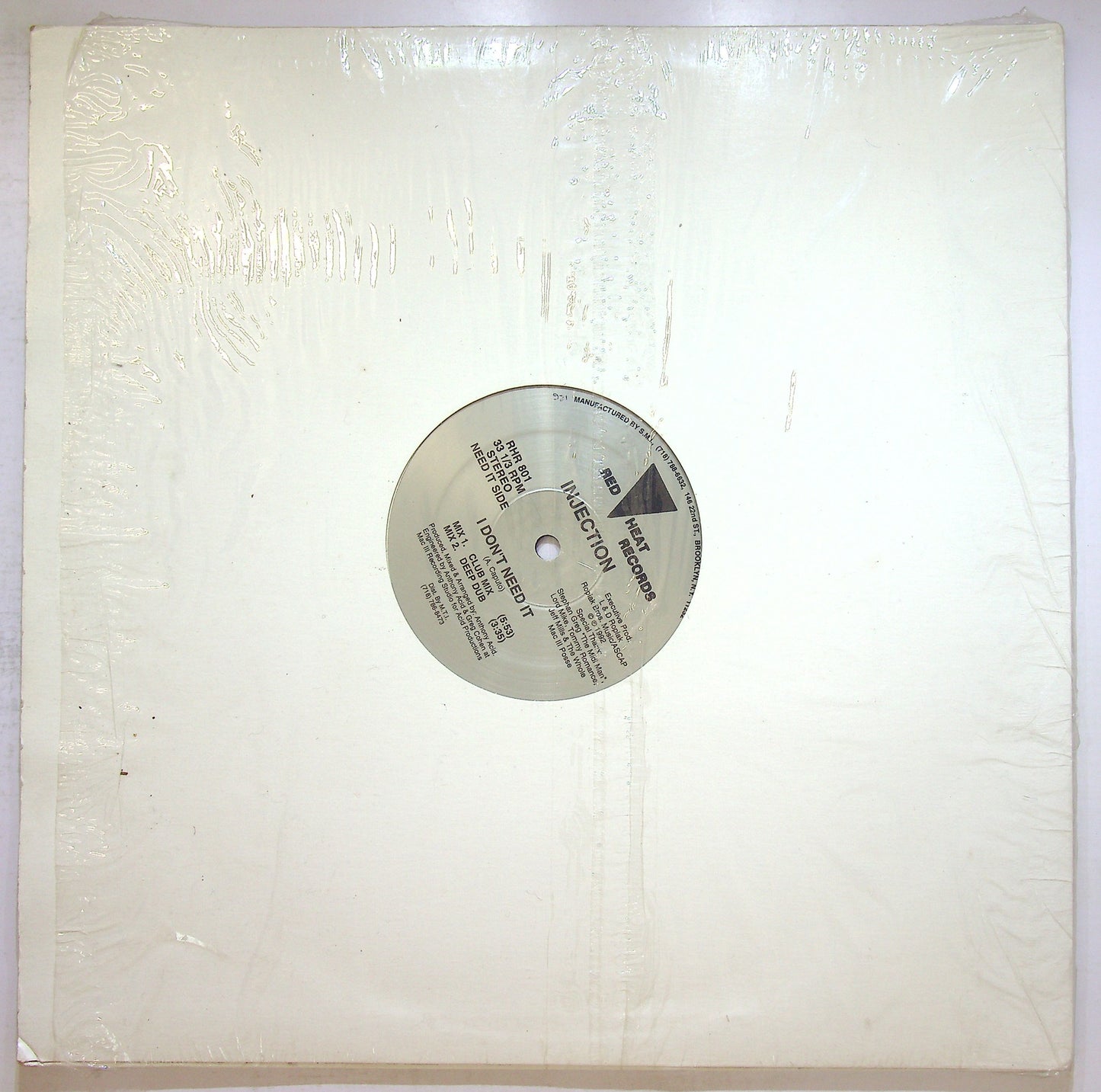 EBOND Injection - Delicious / I Don't Need It Vinile V109034