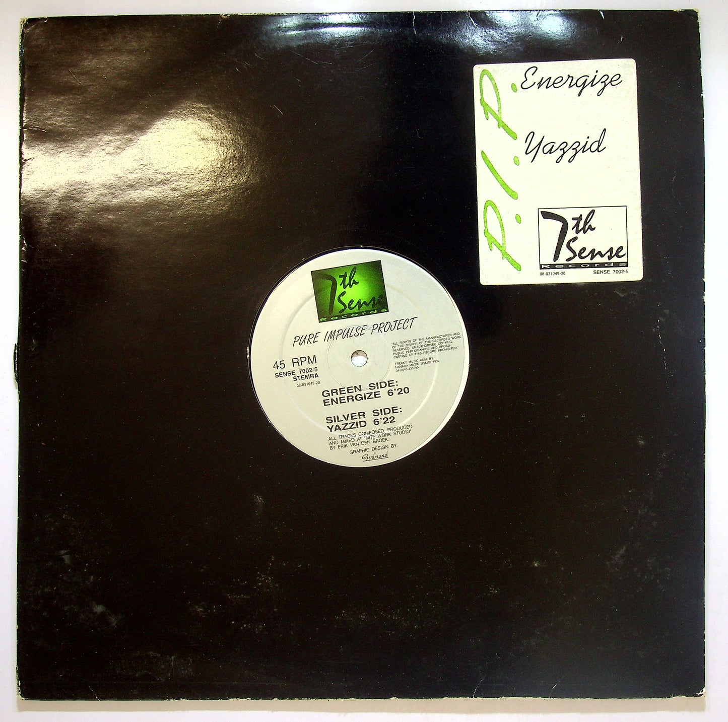 EBOND Pure Impulse Project - Energize Vinile V109064