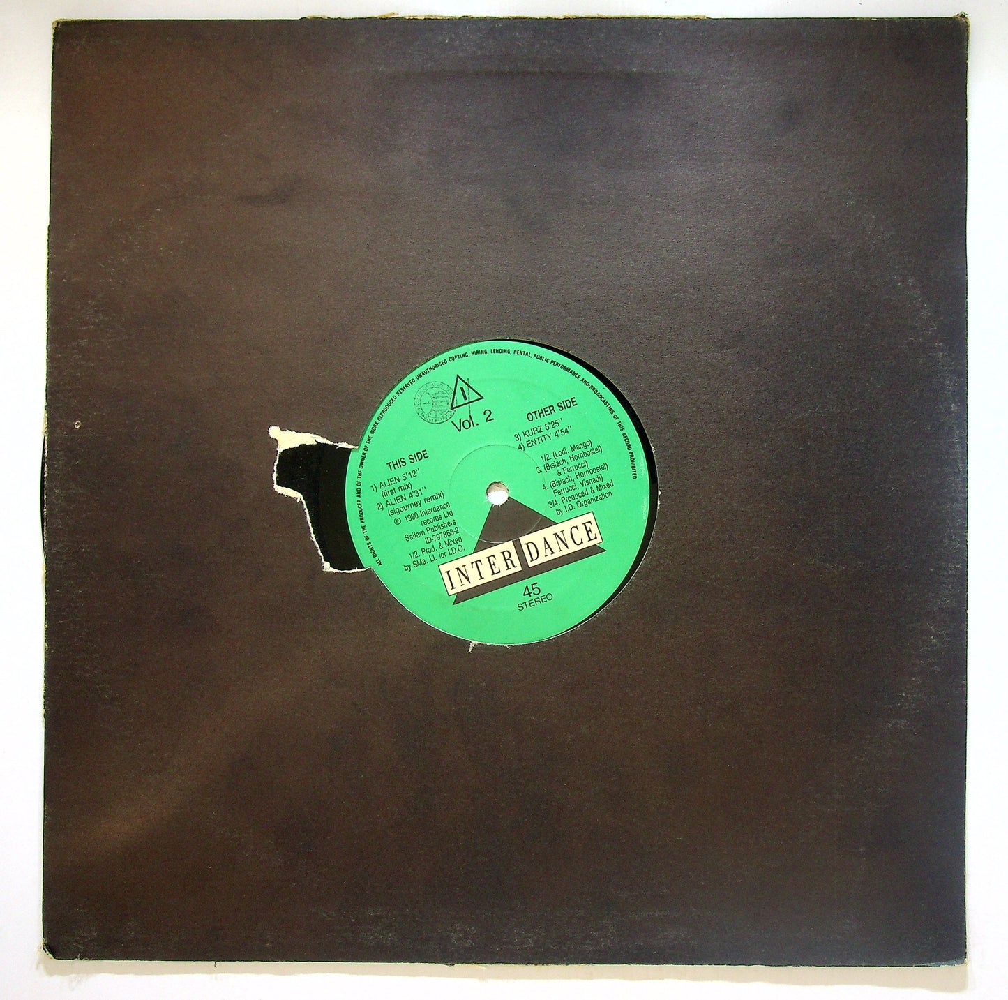 EBOND Interdance - Vol. 2 Vinile V110077