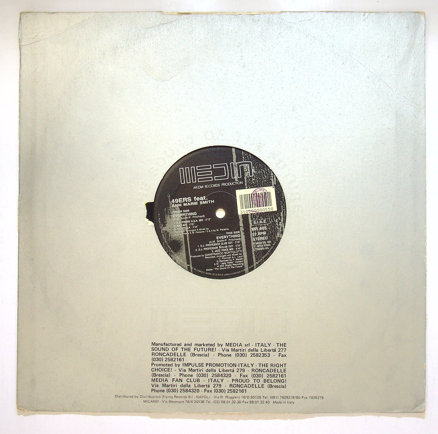 EBOND 49ers Feat. Ann Marie Smith - Everything Vinile V110079