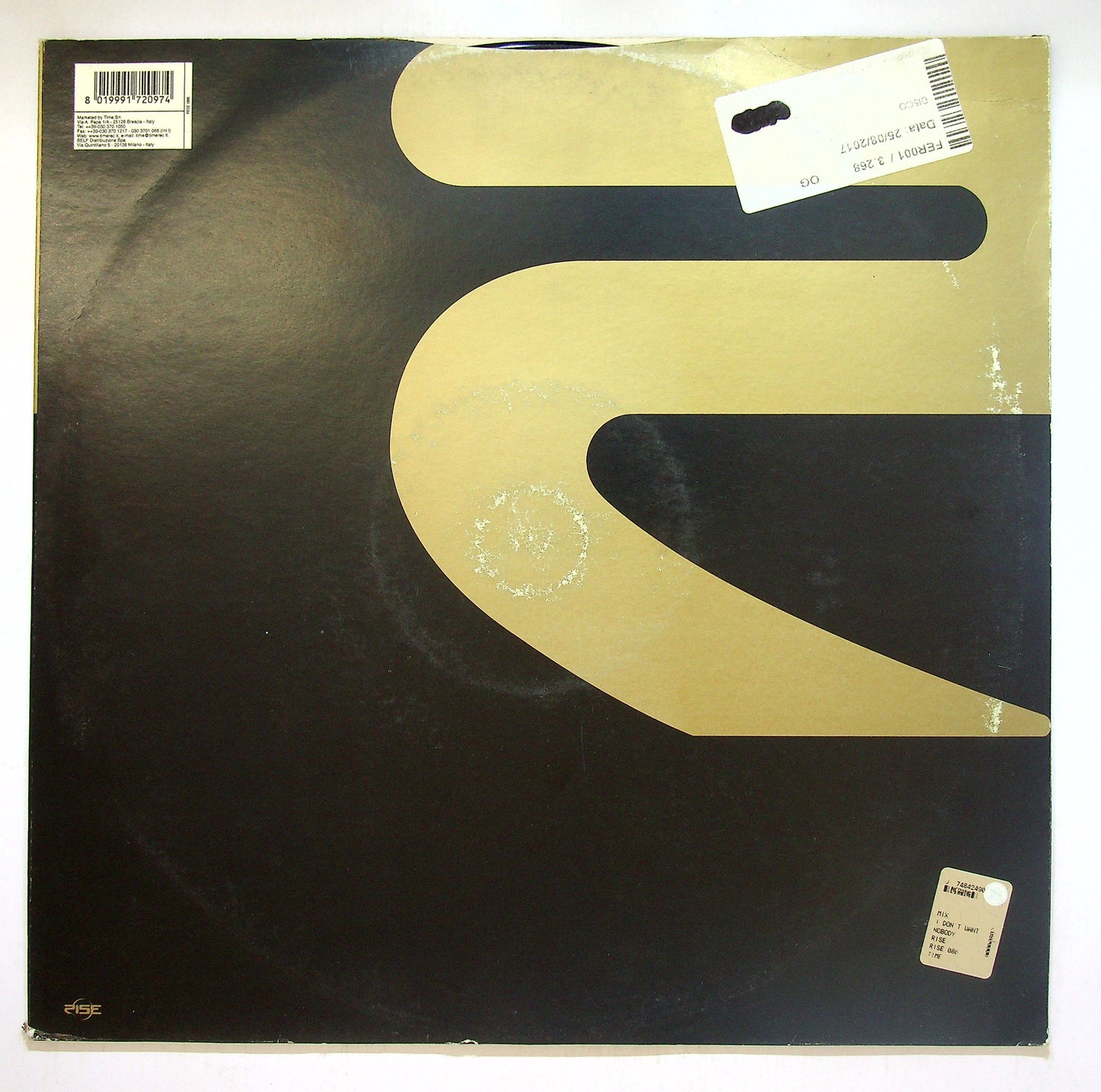 EBOND Cherie Amore - I Don't Want Nobody (Tellin' Me What To Do) Vinile V110109