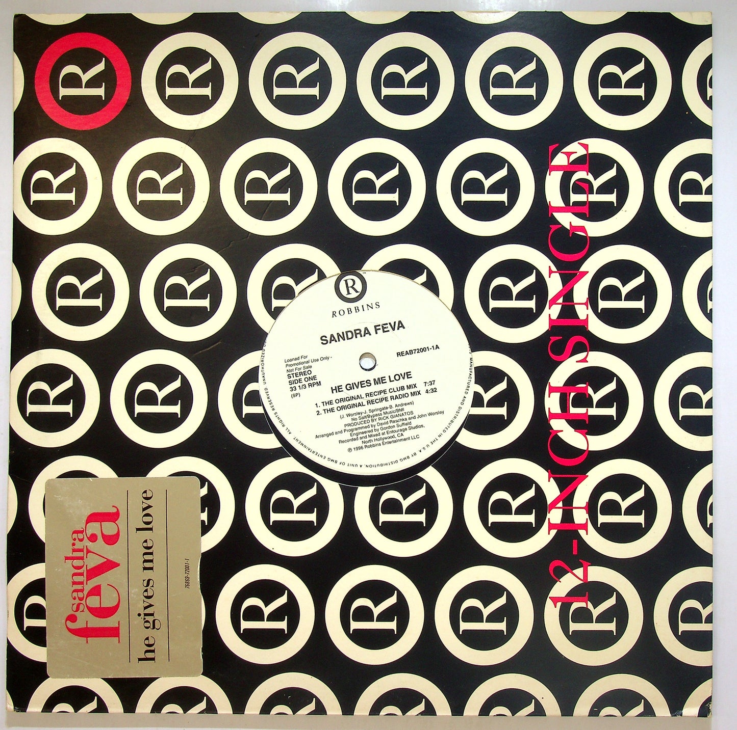 EBOND Sandra Feva - He Gives Me Love Vinile V110114