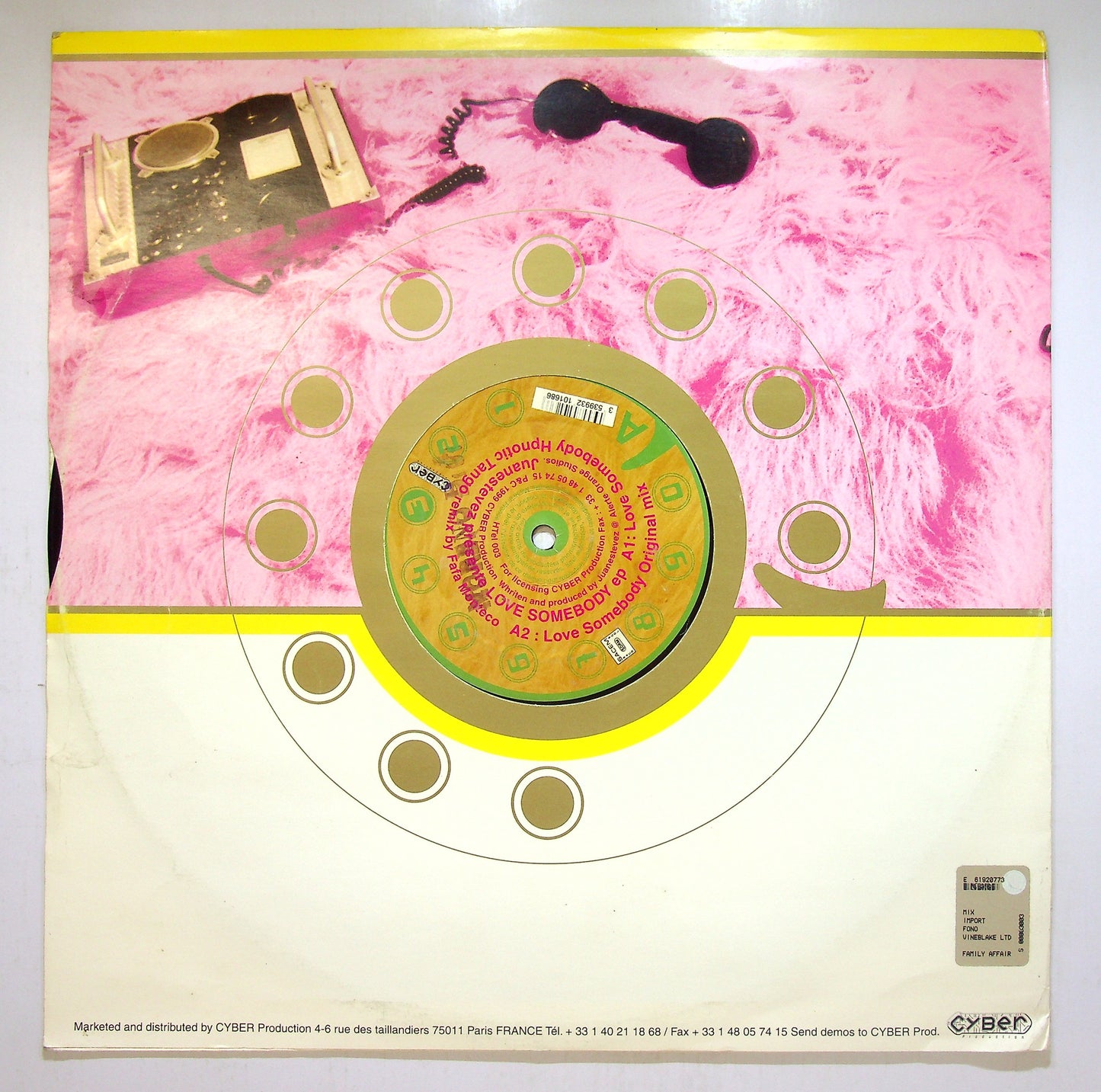 EBOND Juanestevez - Love Somebody EP Vinile V110116