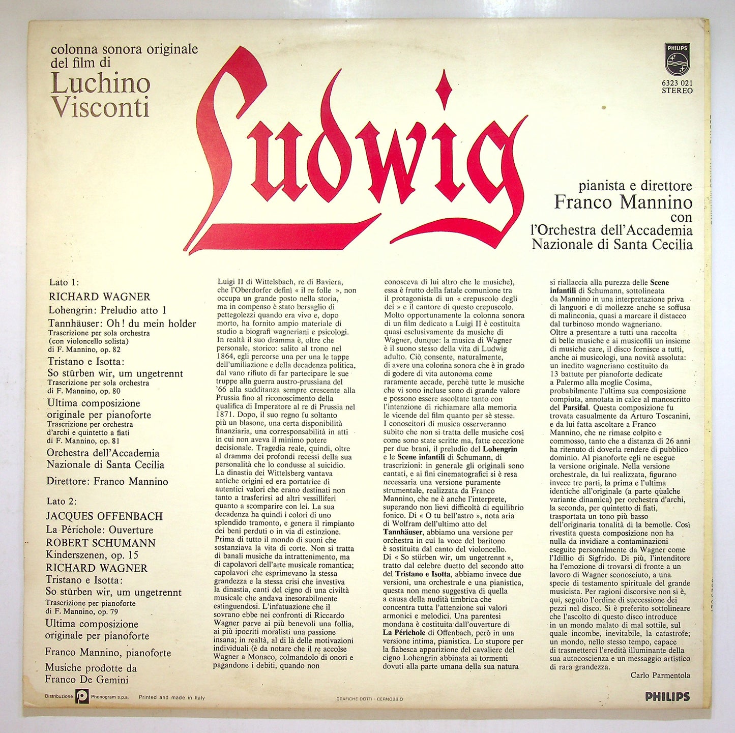 EBOND Orchestra Accademia Nazionale Di Santa Cecilia - Ludwig Vinile V112025
