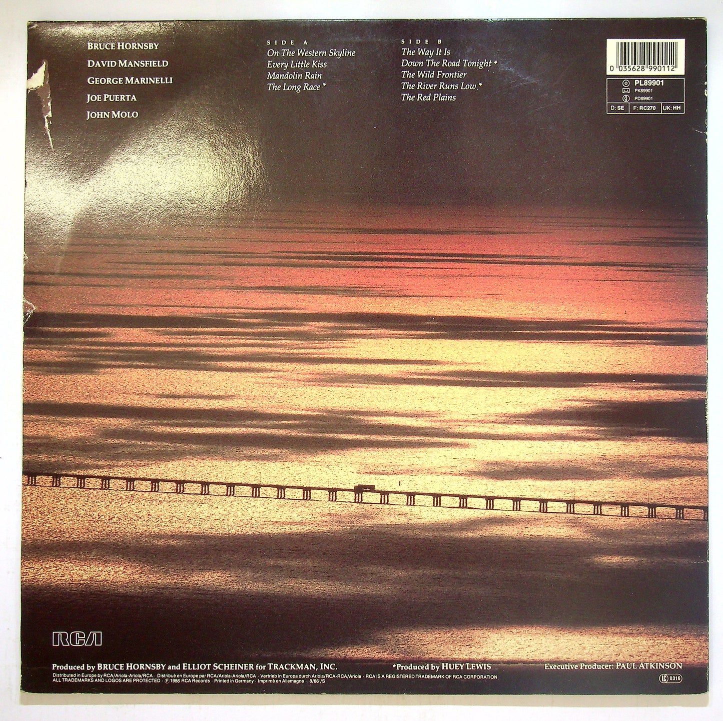 EBOND Bruce Hornsby And The Range - The Way It Is Vinile V112031
