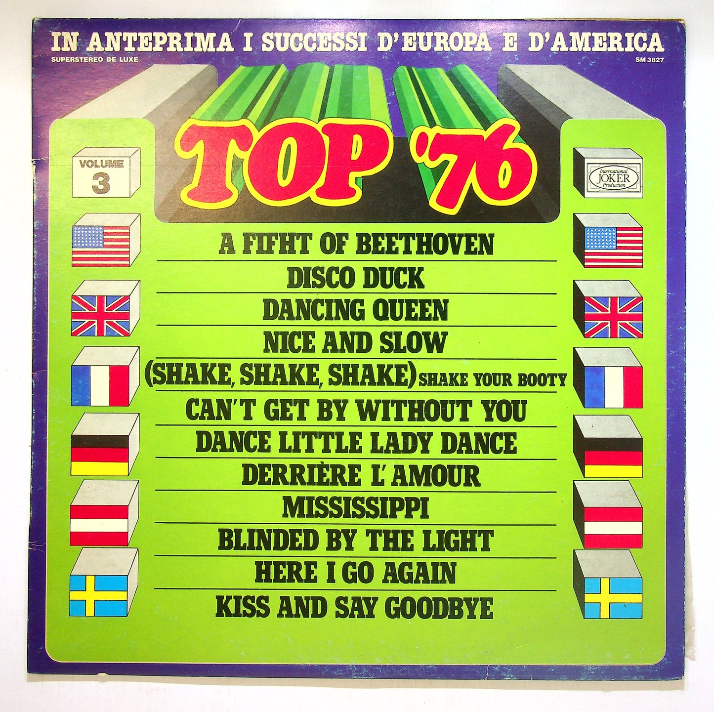 EBOND Various - Top '76 Volume 3 Vinile V112039