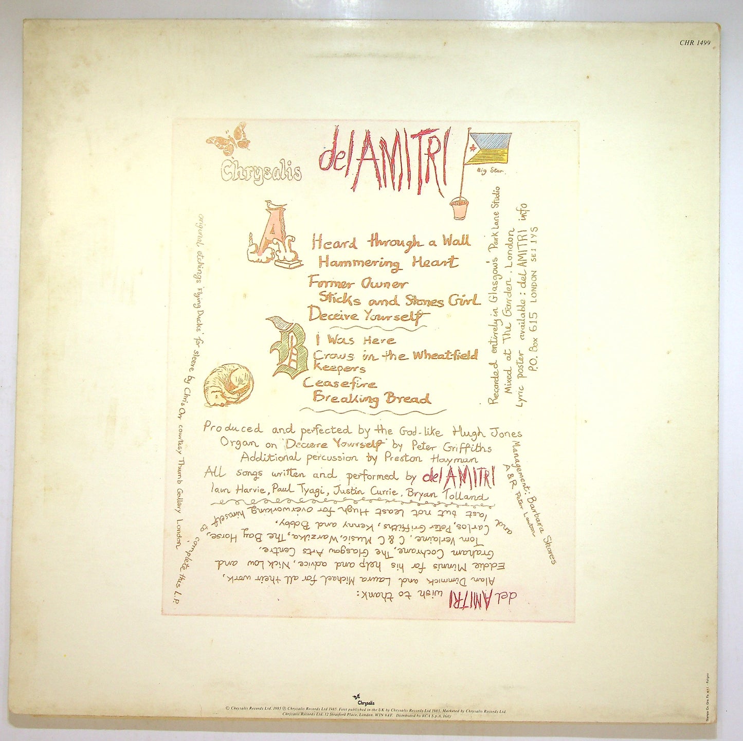 EBOND Del Amitri - Del Amitri Vinile V112047