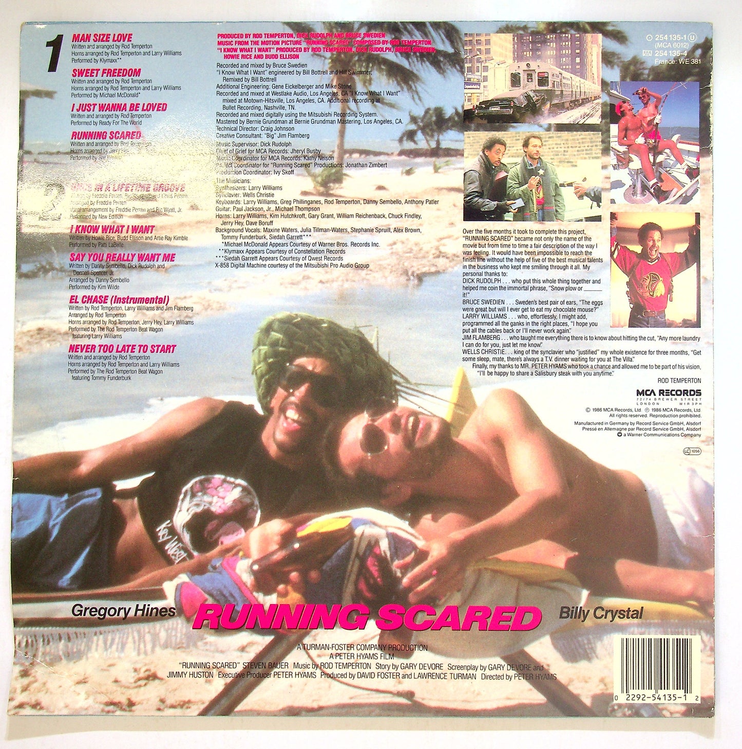 EBOND Various - Running Scared Vinile V112088