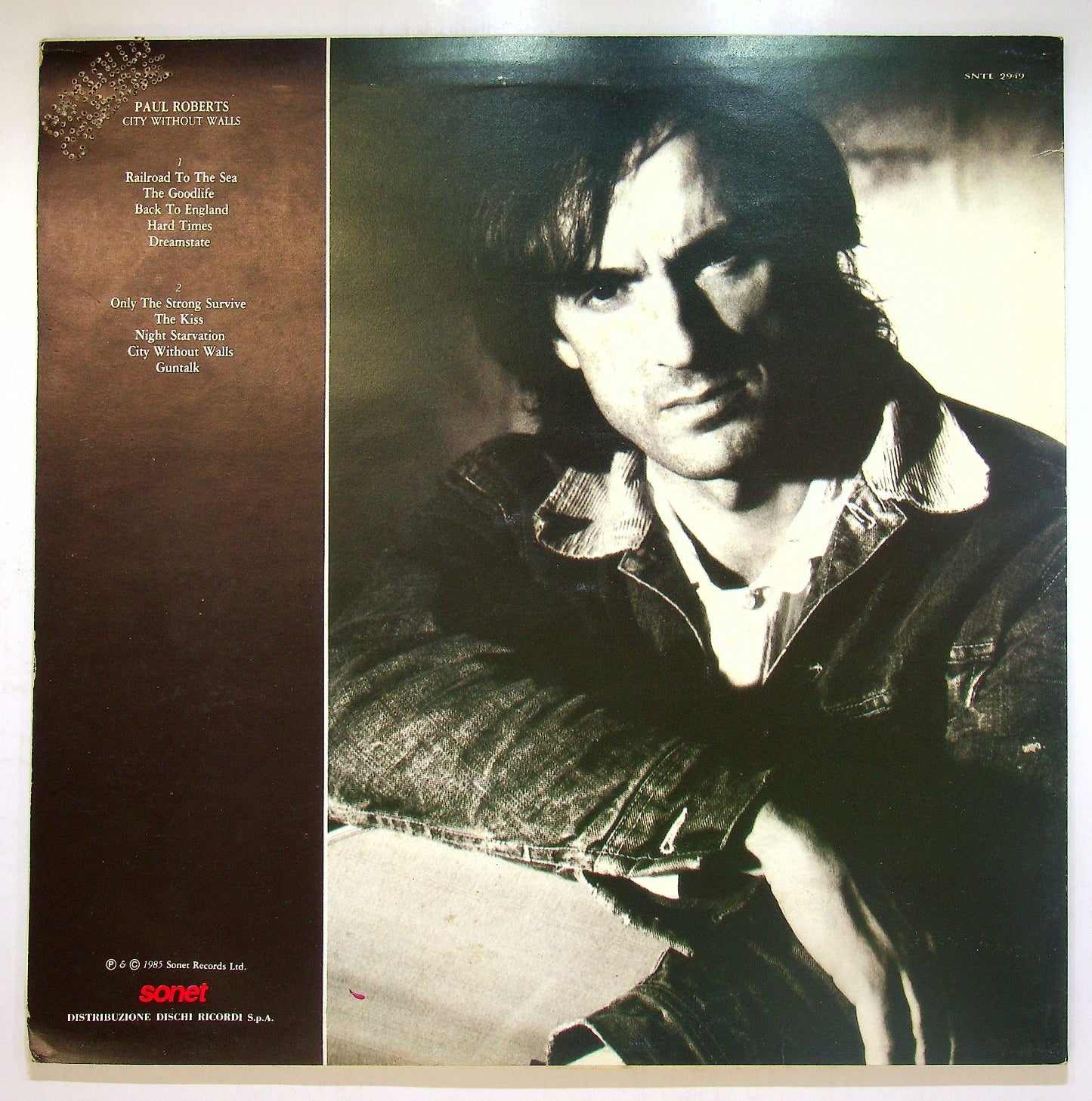 EBOND Paul Roberts (4) - City Without Walls Vinile V112101