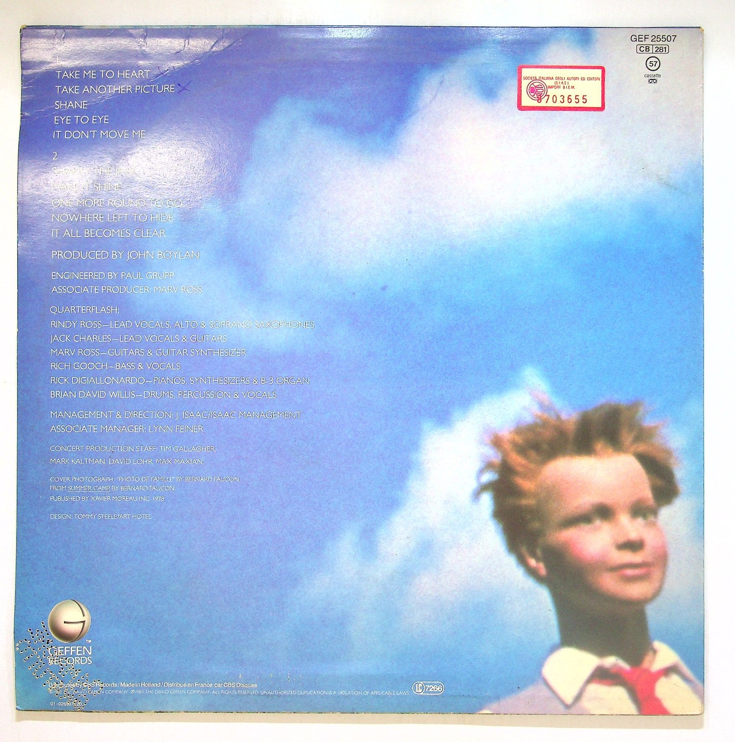 EBOND Quarterflash - Take Another Picture Vinile V112119