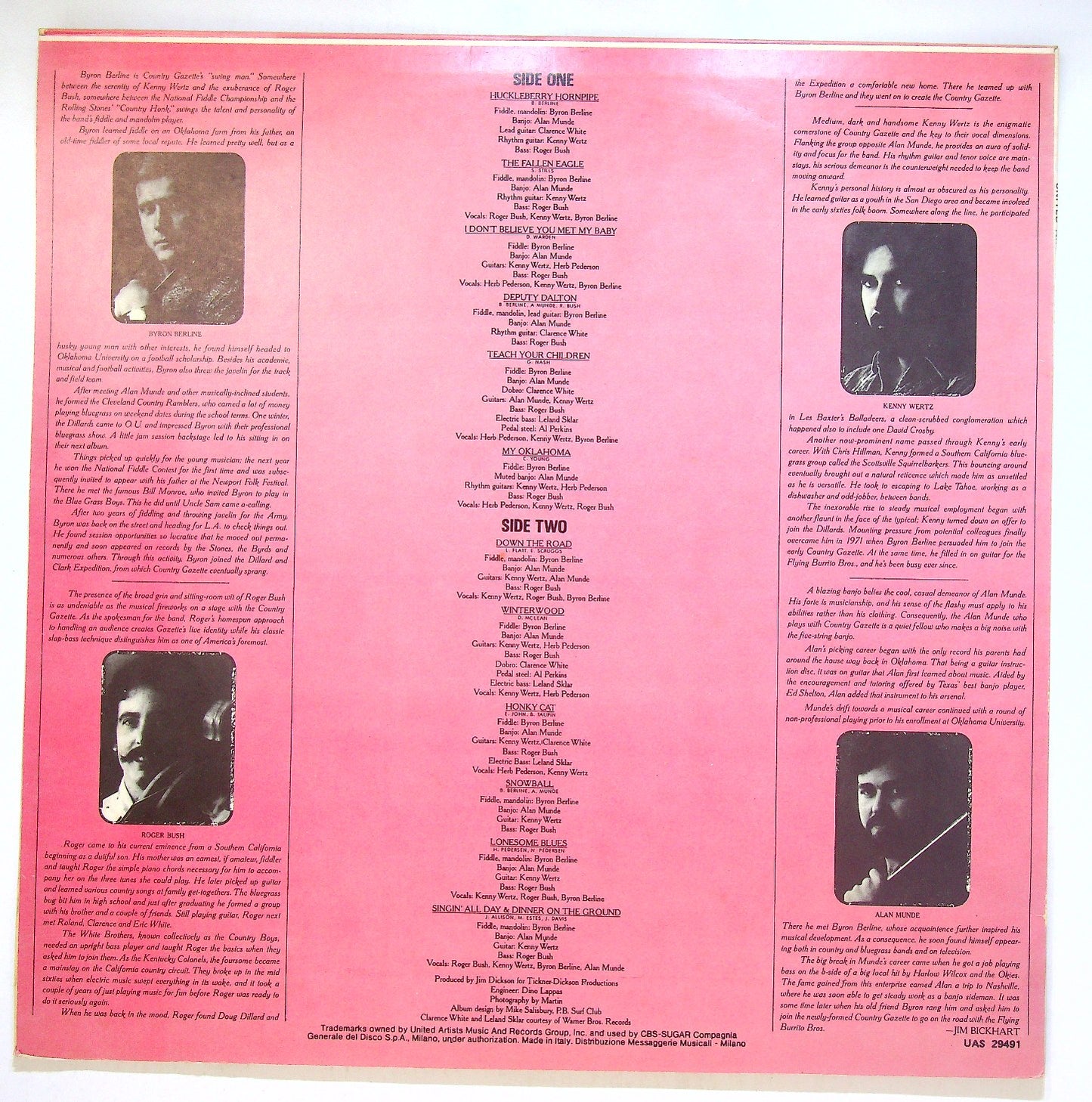 EBOND Country Gazette - Don't Give Up Your Day Job Vinile V112142