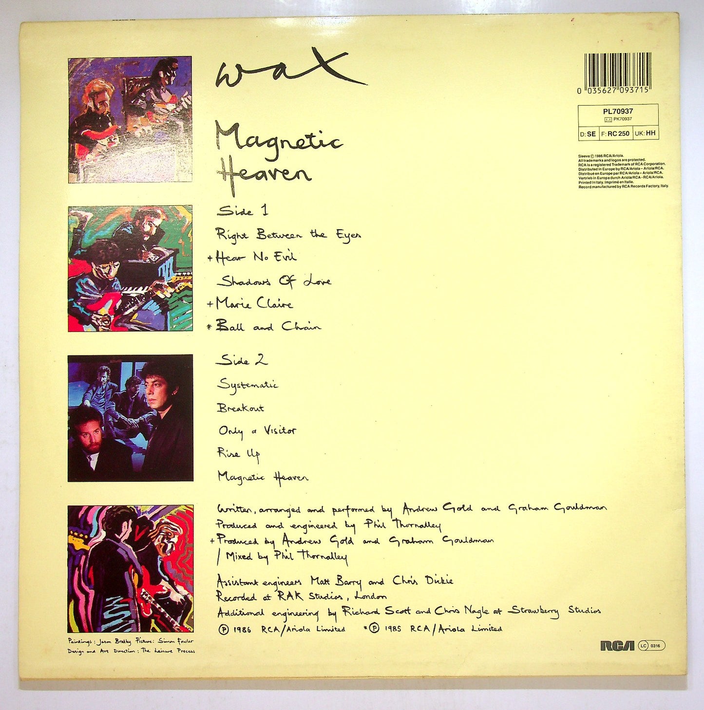 EBOND Wax - Magnetic Heaven Vinile V113006