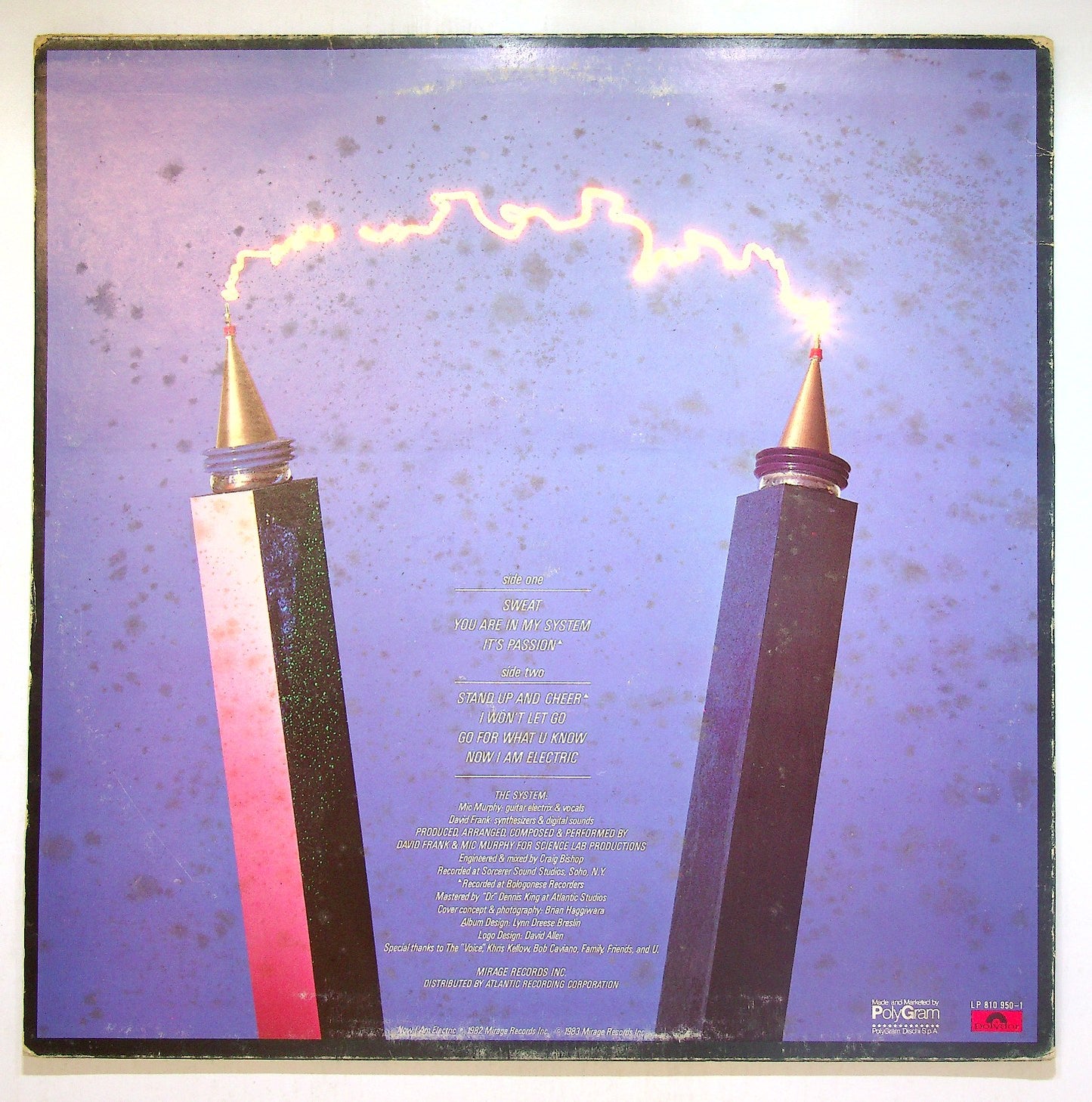 EBOND The System - Sweat Vinile V113011