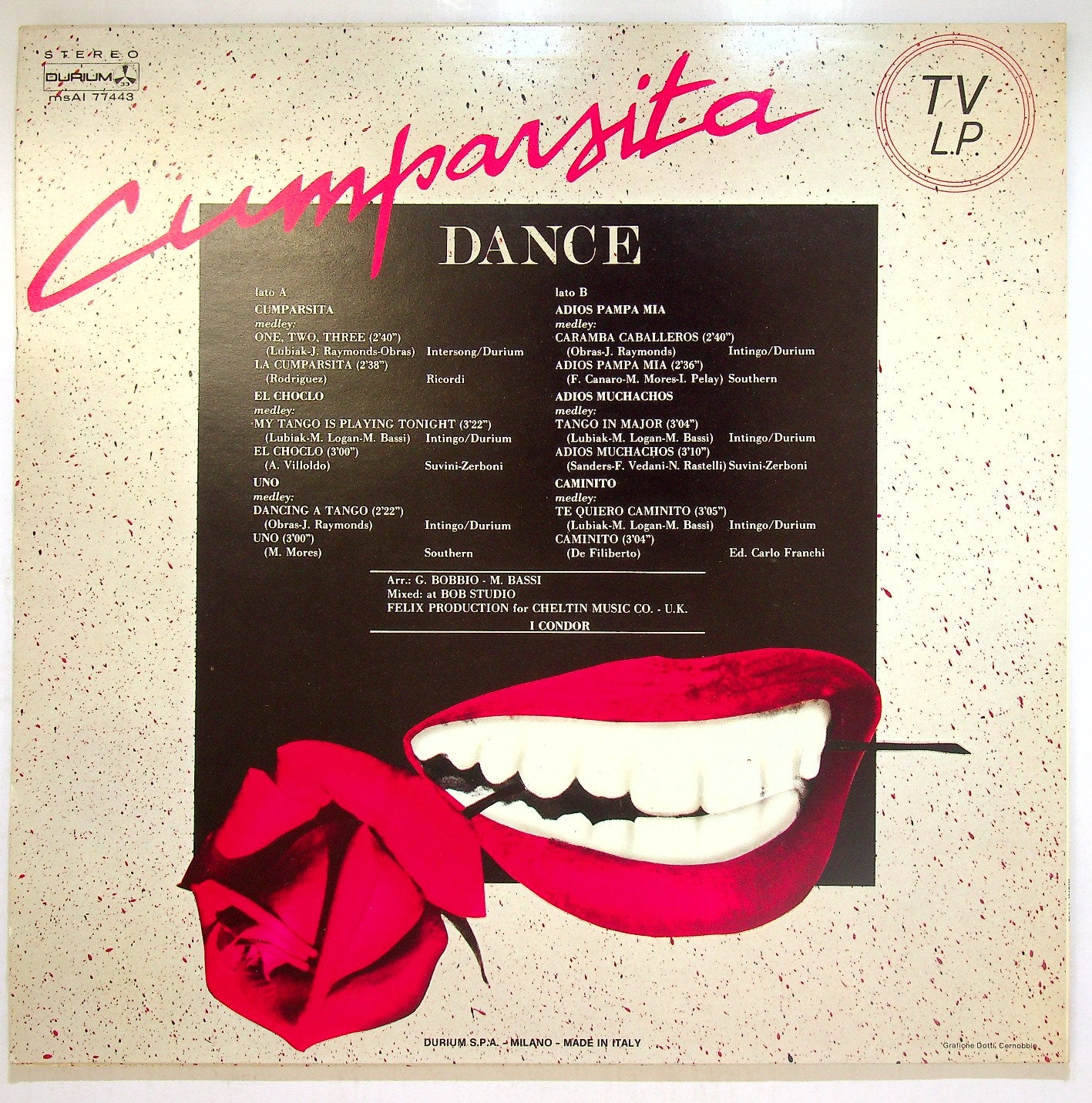 EBOND I Condor - Cumparsita Dance Vinile V113036