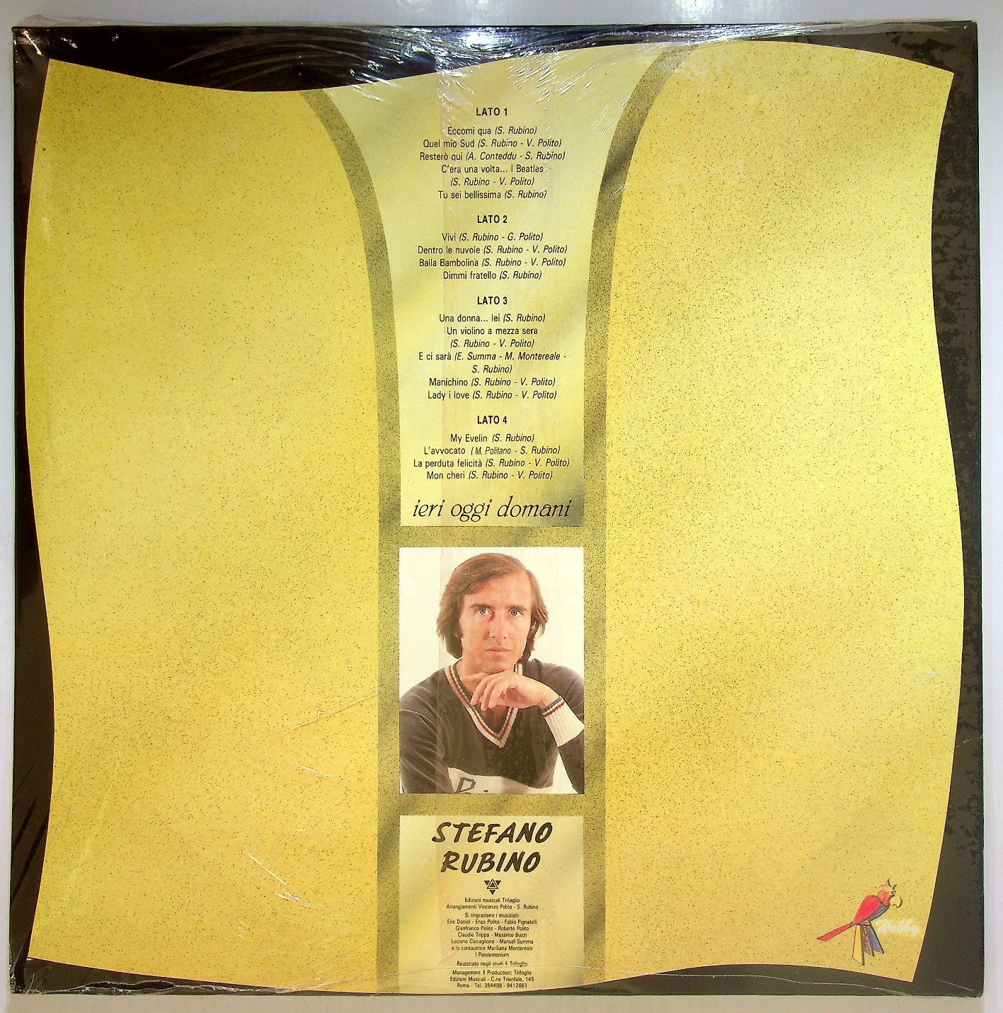 EBOND Stefano Rubino - Ieri Oggi Domani Vinile V113040