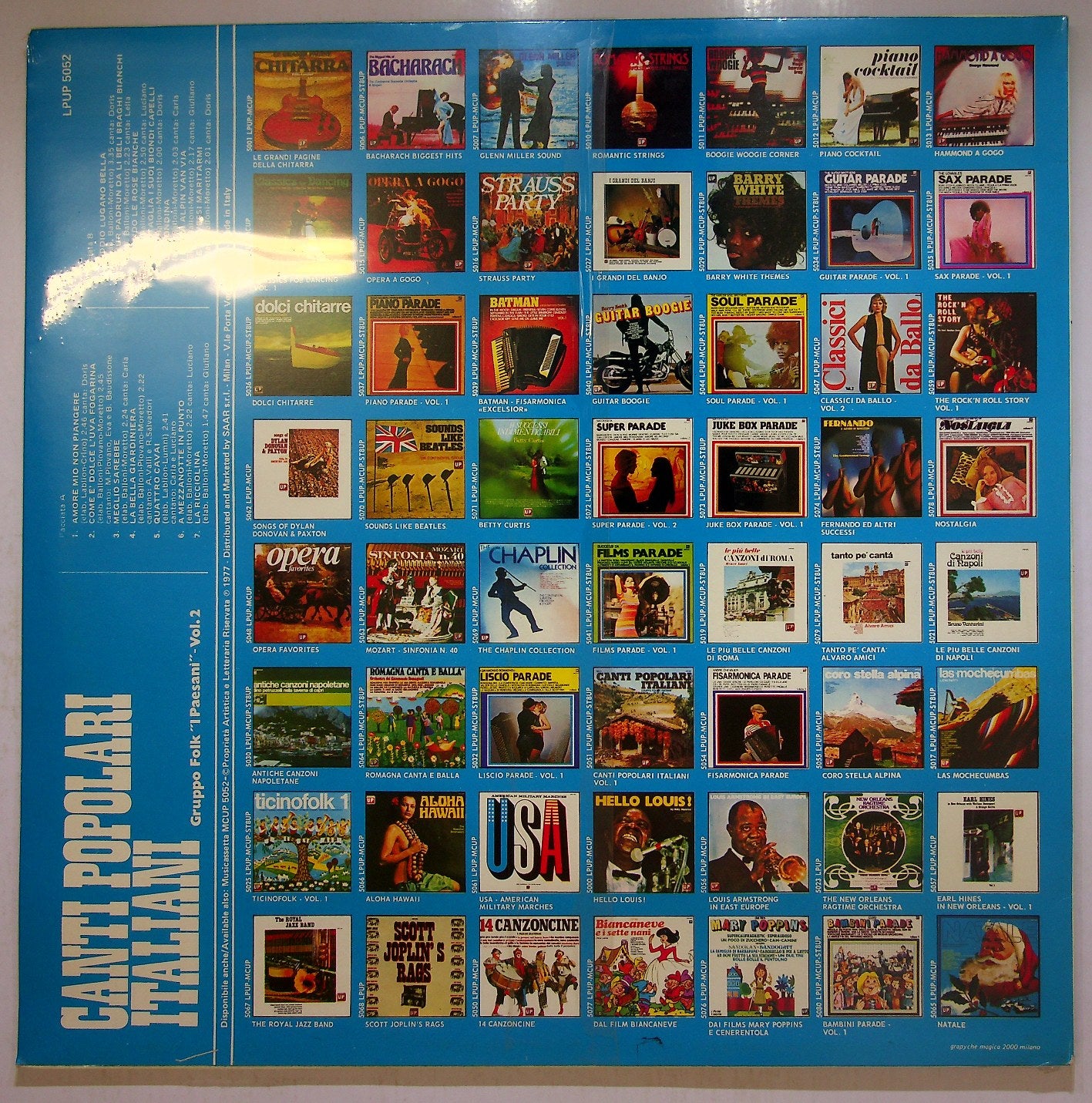 EBOND Gruppo Folk 'I Paesani' - Canti Popolari Italiani Vol. 2 Vinile V113052