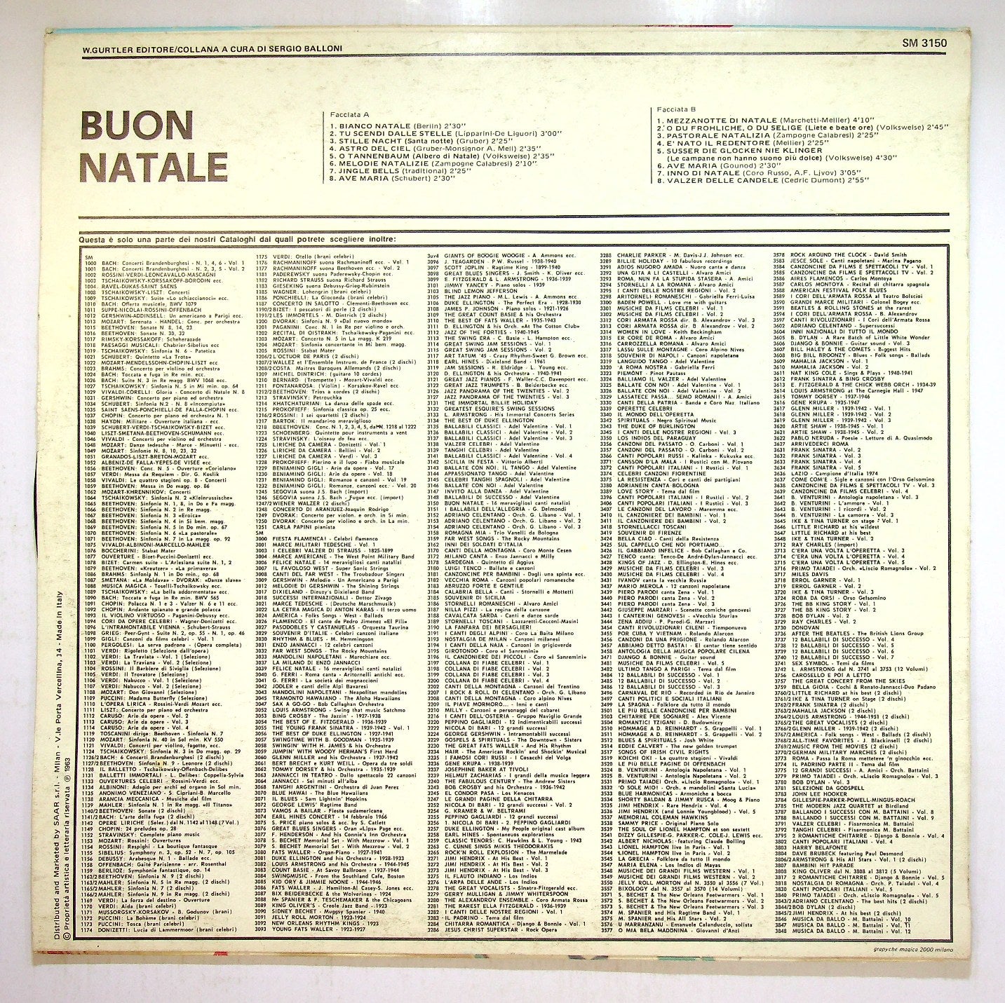 EBOND Unknown Artist - Buon Natale Vinile V113083