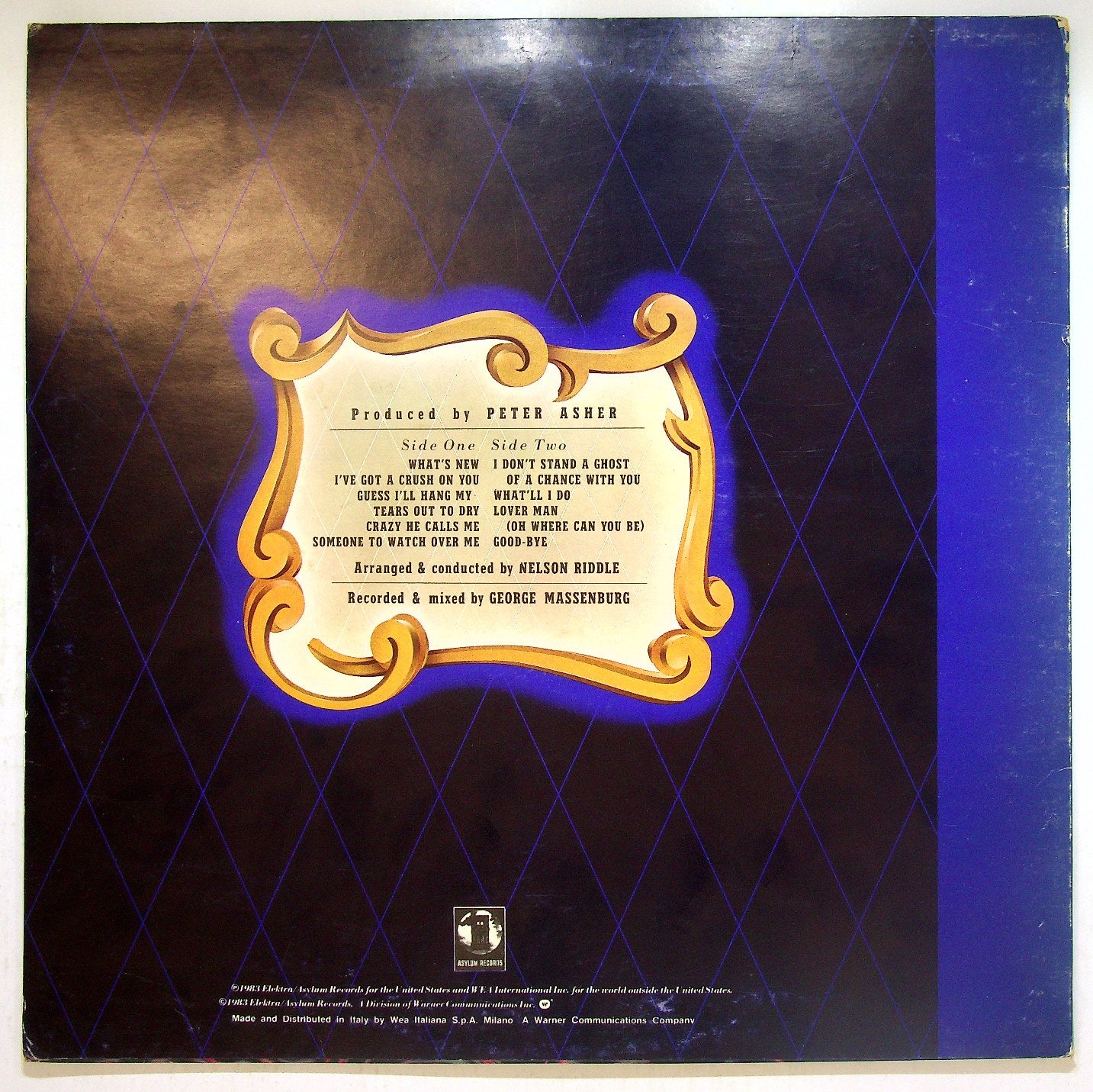 EBOND Linda Ronstadt & The Nelson Riddle Orchestra - What's New Vinile V113131