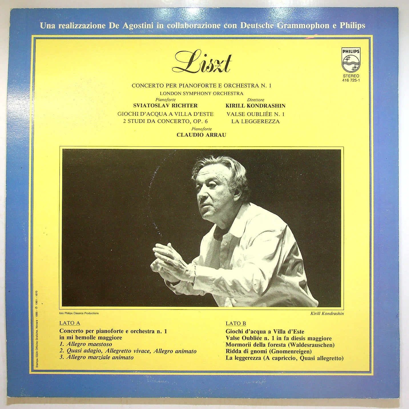EBOND Liszt - Concerto Per Pianoforte E Orchestra N.1 Vinile V113141