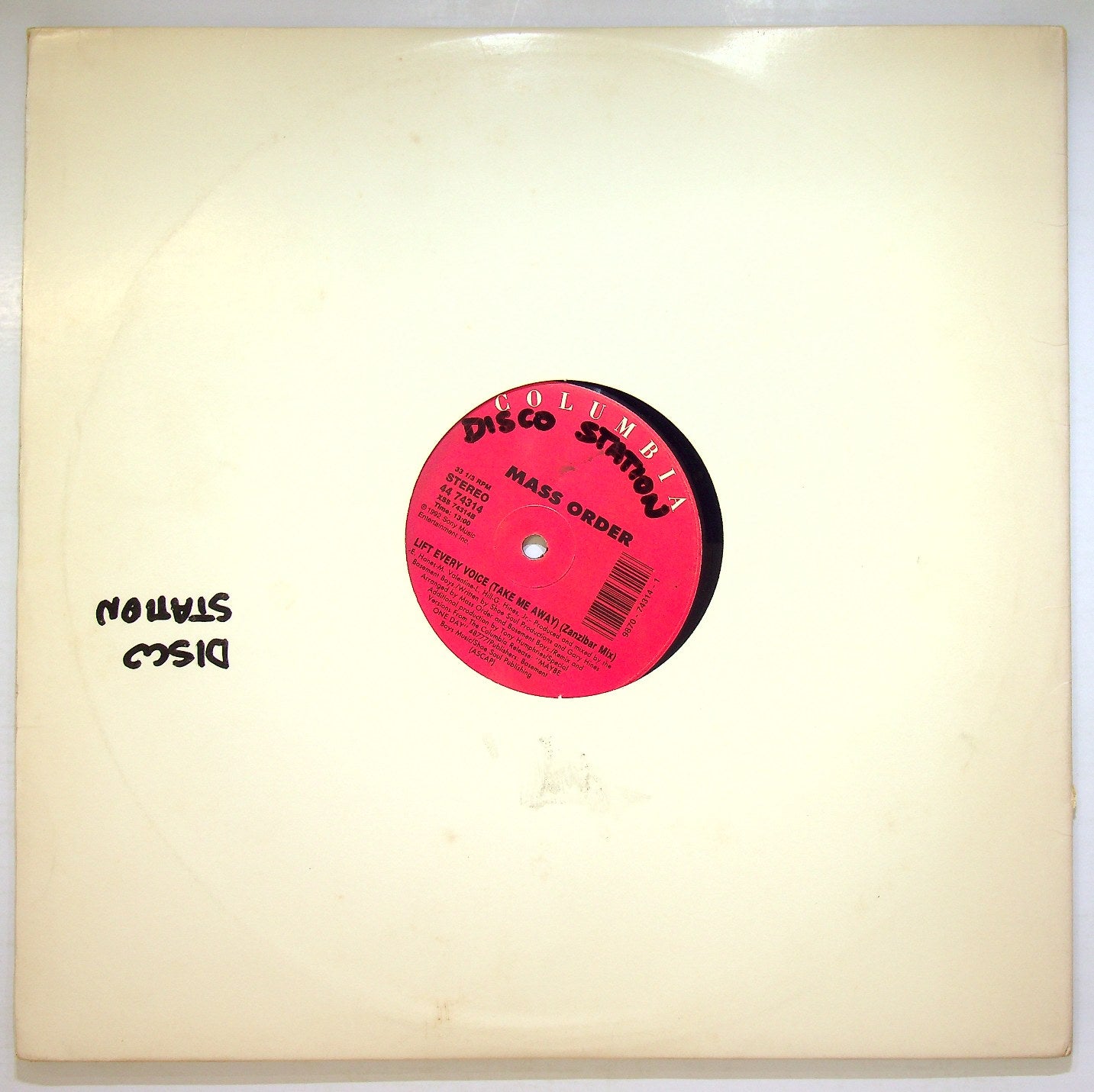 EBOND Mass Order - Lift Every Voice (Take Me Away) Vinile V114005