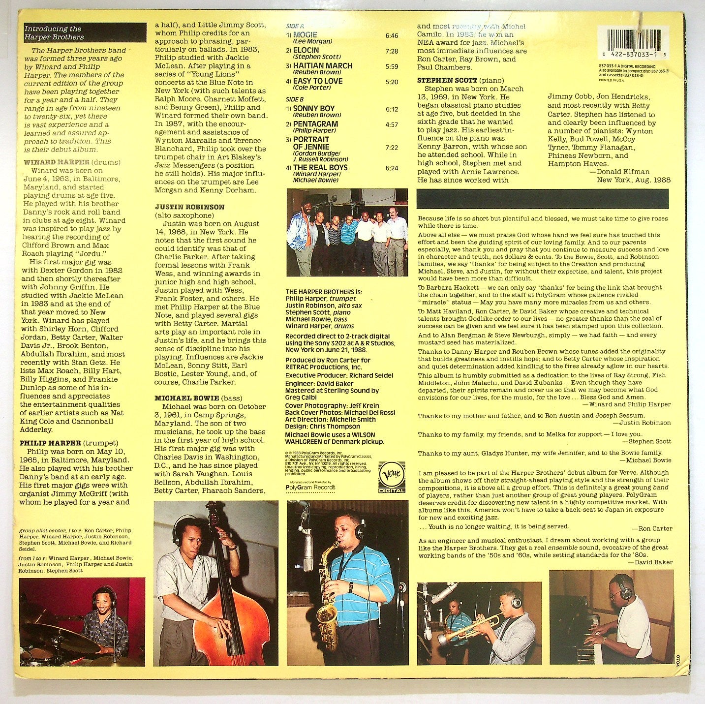 EBOND The Harper Brothers - The Harper Brothers Vinile V114012