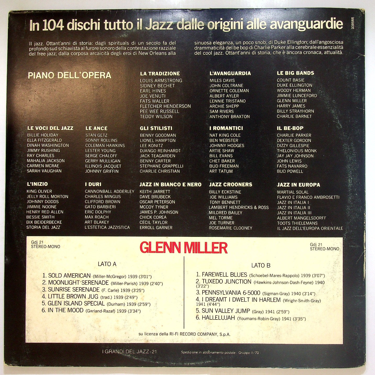 EBOND Glenn Miller - Glenn Miller Vinile V114031