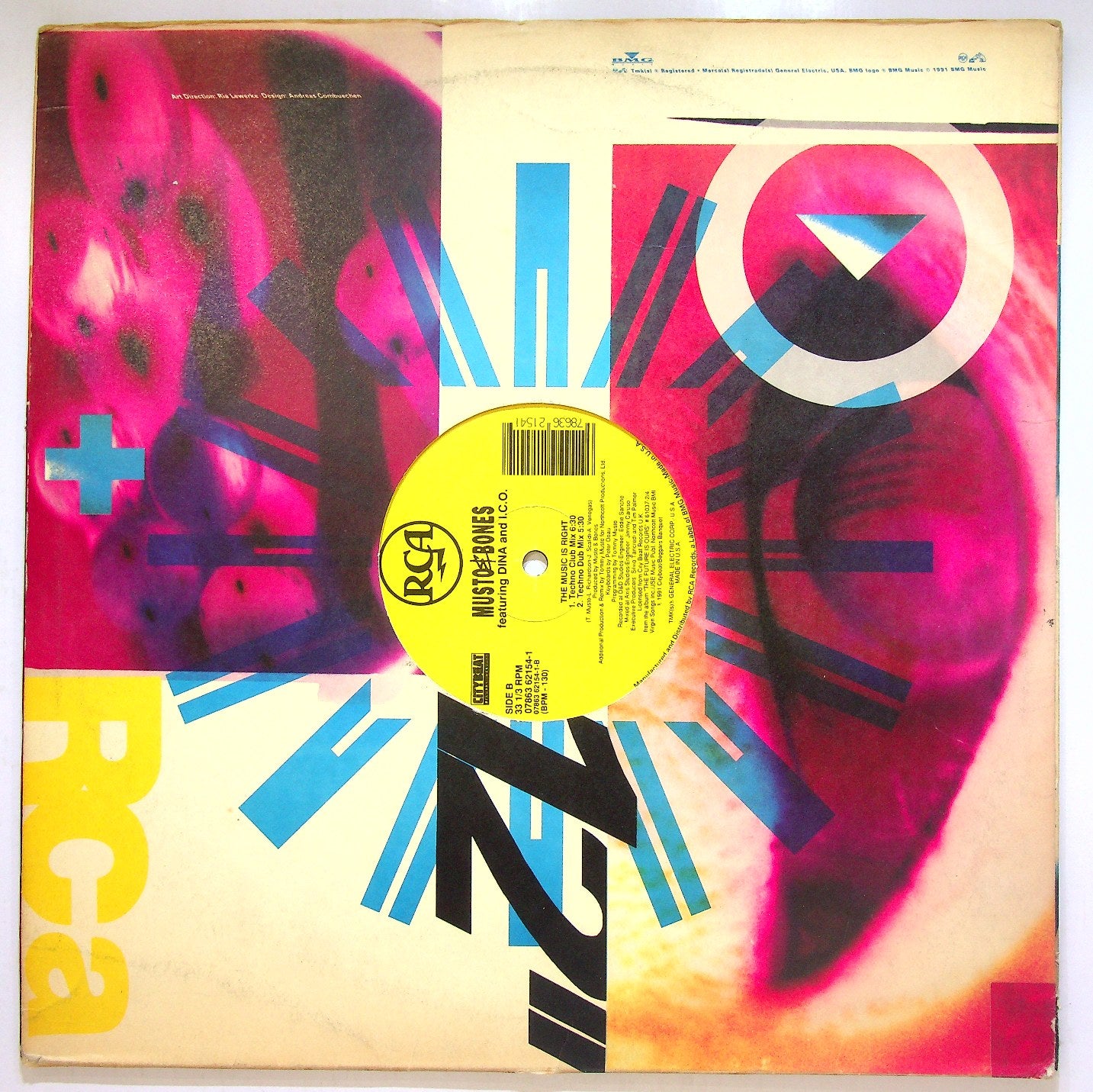 EBOND Musto & Bones - The Music Is Right Vinile V114054