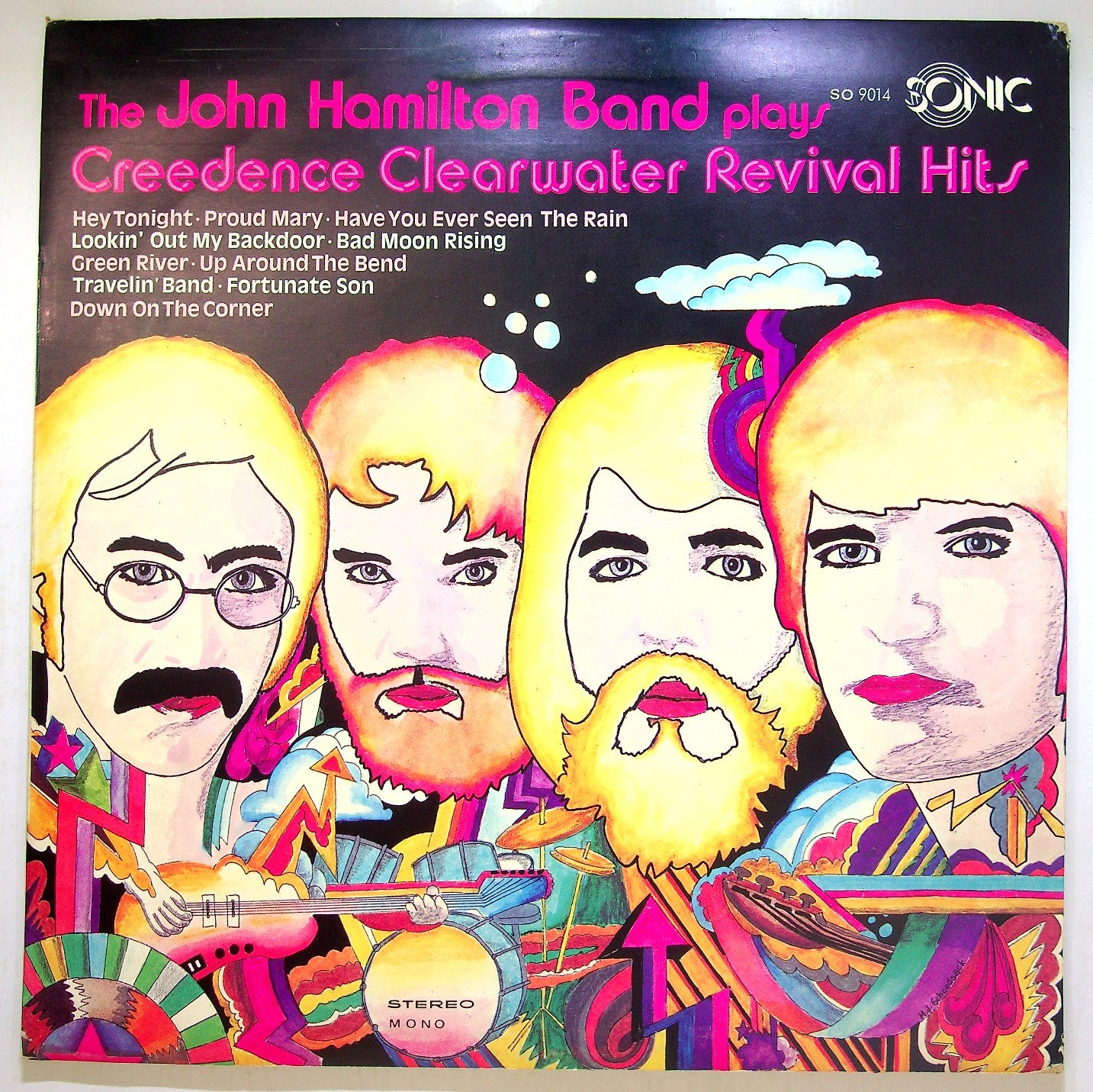 EBOND The John Hamilton Band - Plays Creedence Clearwater Vinile V114063