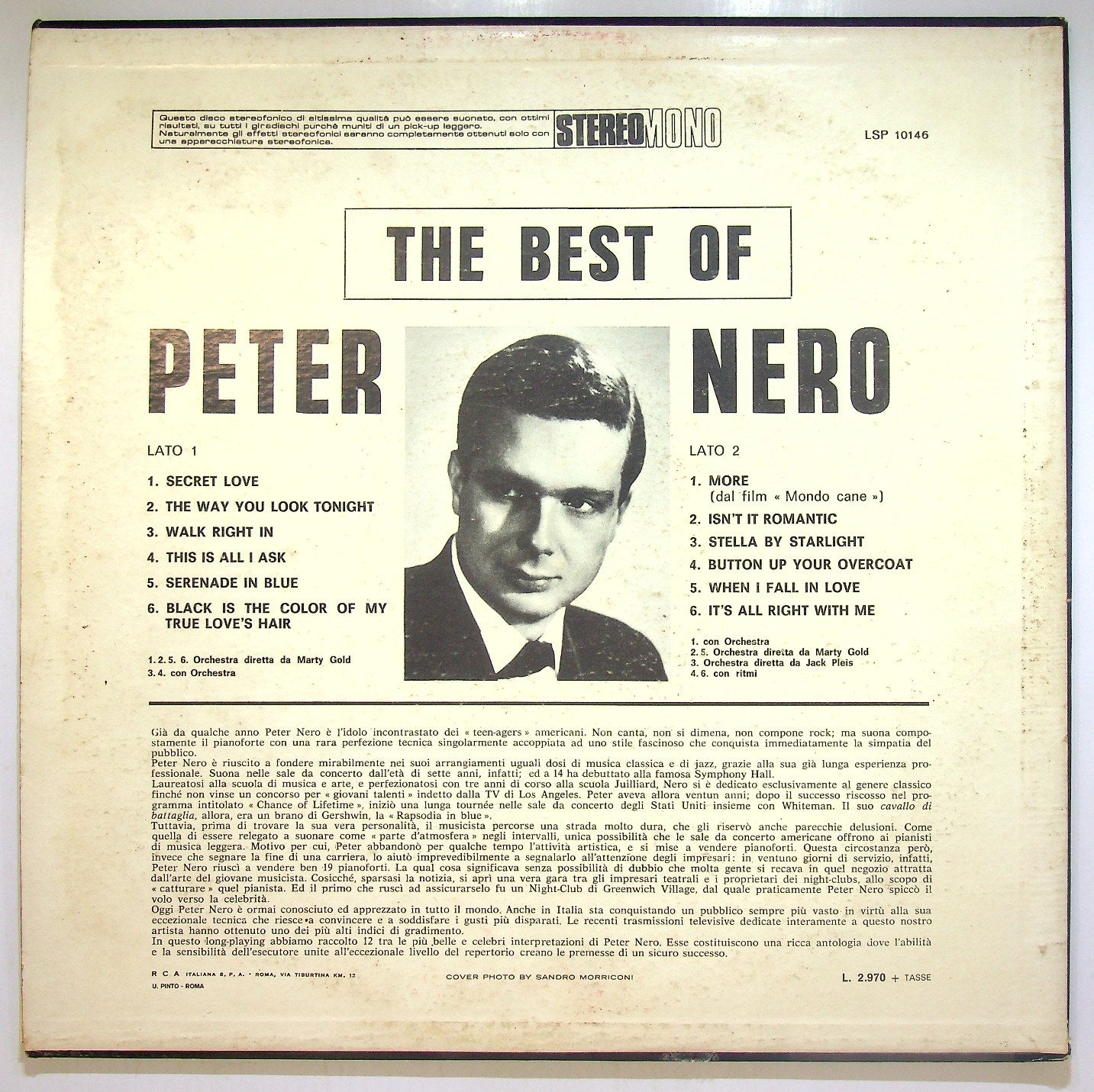 EBOND Peter Nero - The Best Of Peter Nero Vinile V114084