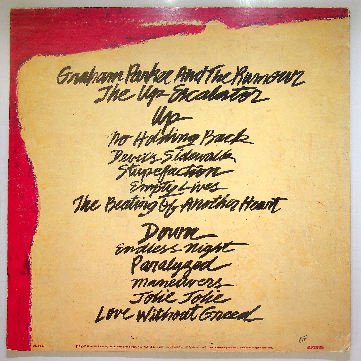 EBOND Graham Parker And The Rumour - The Up Escalator Vinile V114109
