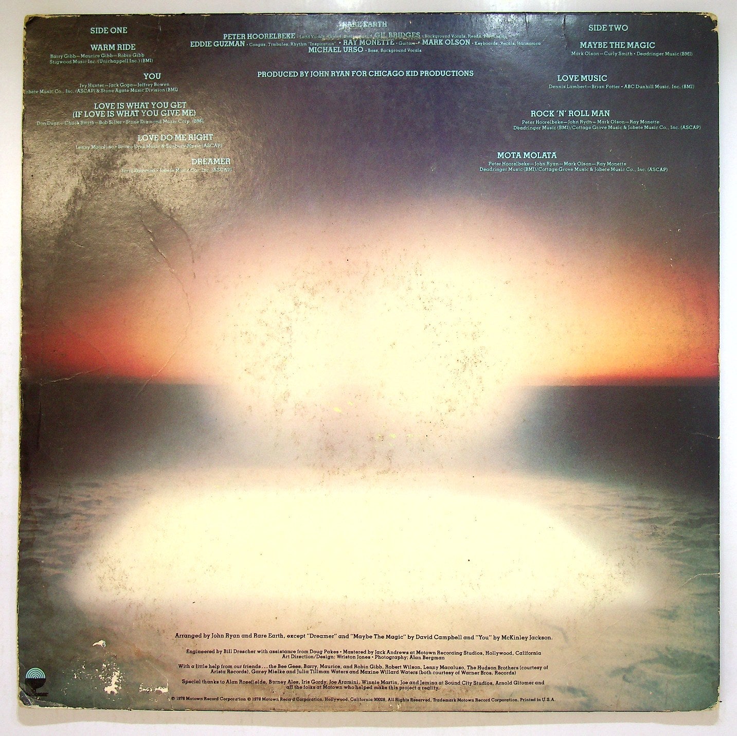 EBOND Rare Earth - Band Together Vinile V114115