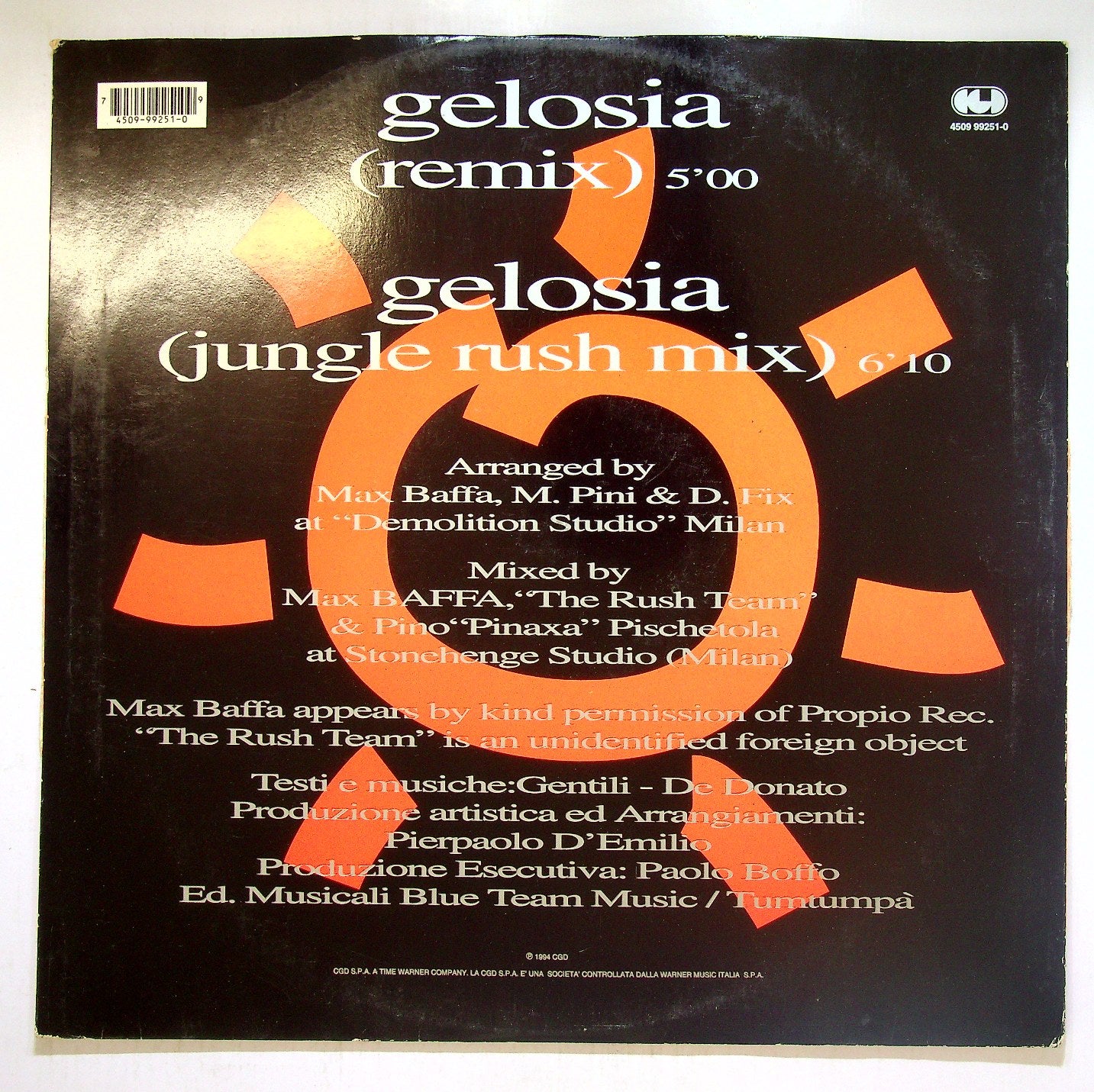 EBOND Le Piccole Ore - Voglio Amarti Cosi Vinile V114142