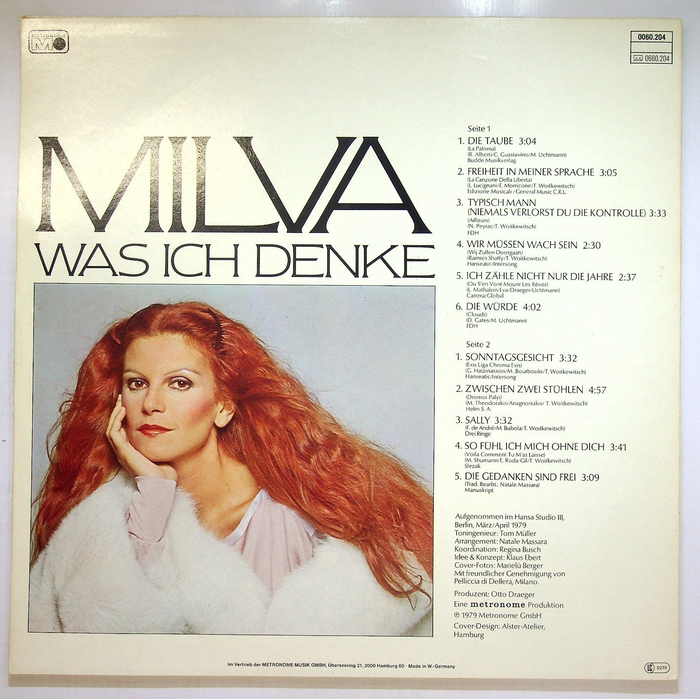 EBOND Milva - Was Ich Denke Vinile V115009