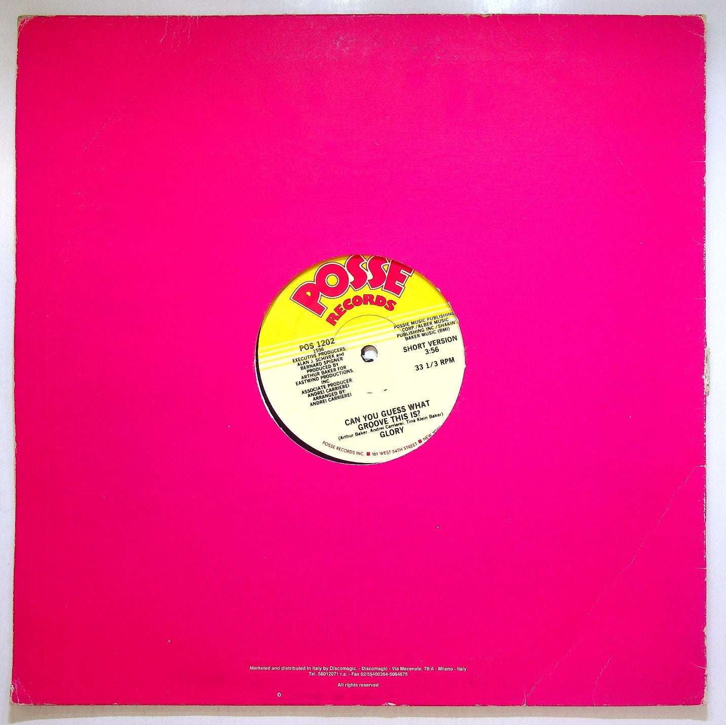 EBOND Glory - Can You Guess What Groove This Is? Vinile V115042