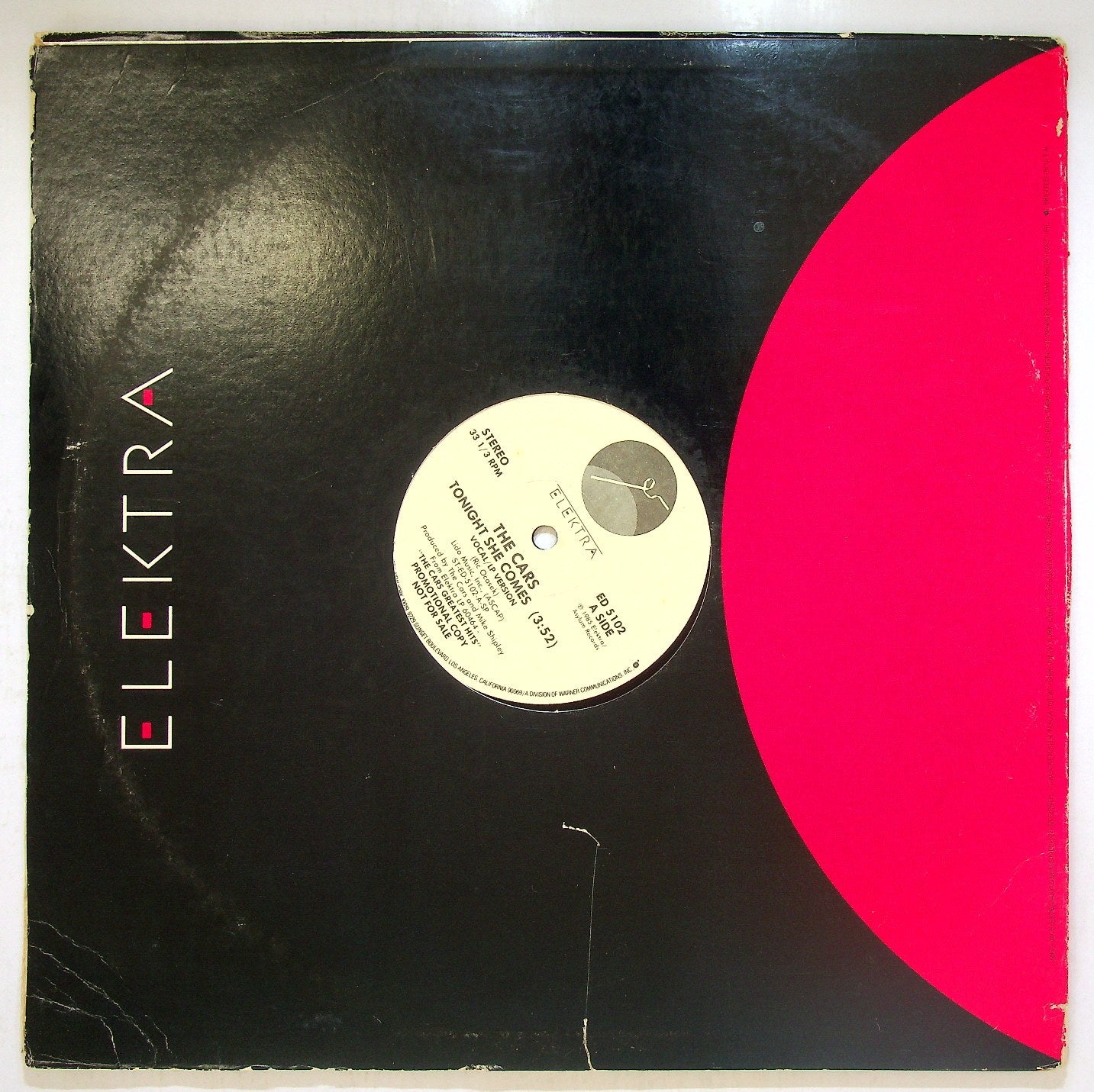 EBOND The Cars - Tonight She Comes Vinile V115113